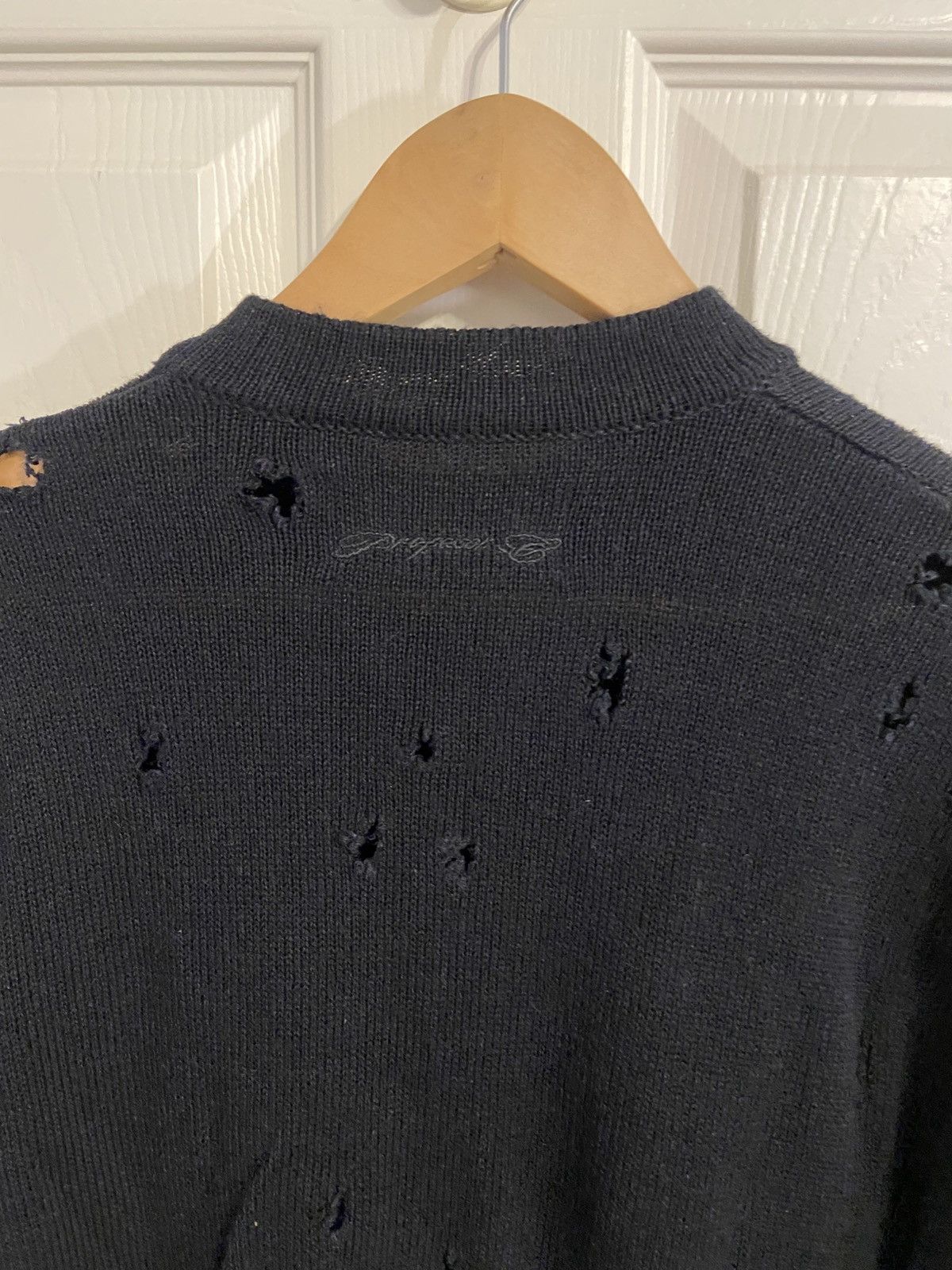 Professor.E 25SS Distressed Knit Sweater Size US S / EU 44-46 / 1 - 7 Thumbnail