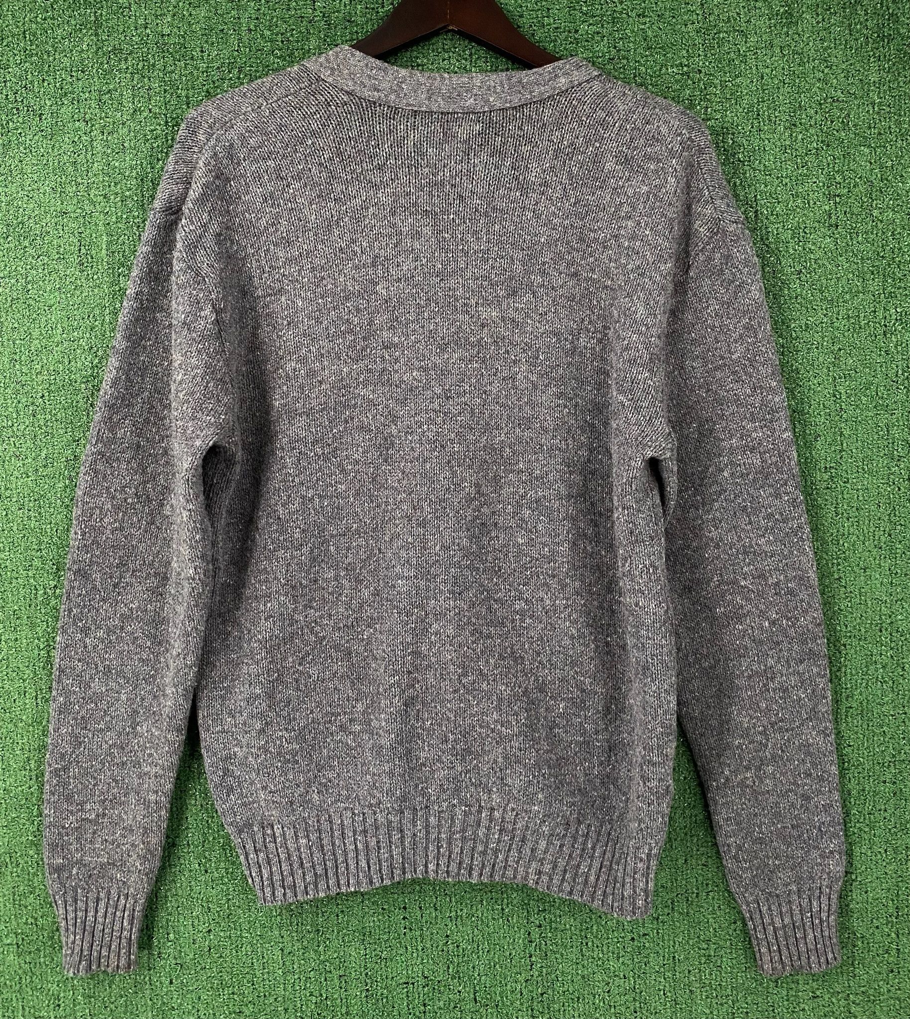 Jantzen 80’s Jantzen 100% Wool Dark Grey Cardigan Sweater Large Size US L / EU 52-54 / 3 - 5 Thumbnail