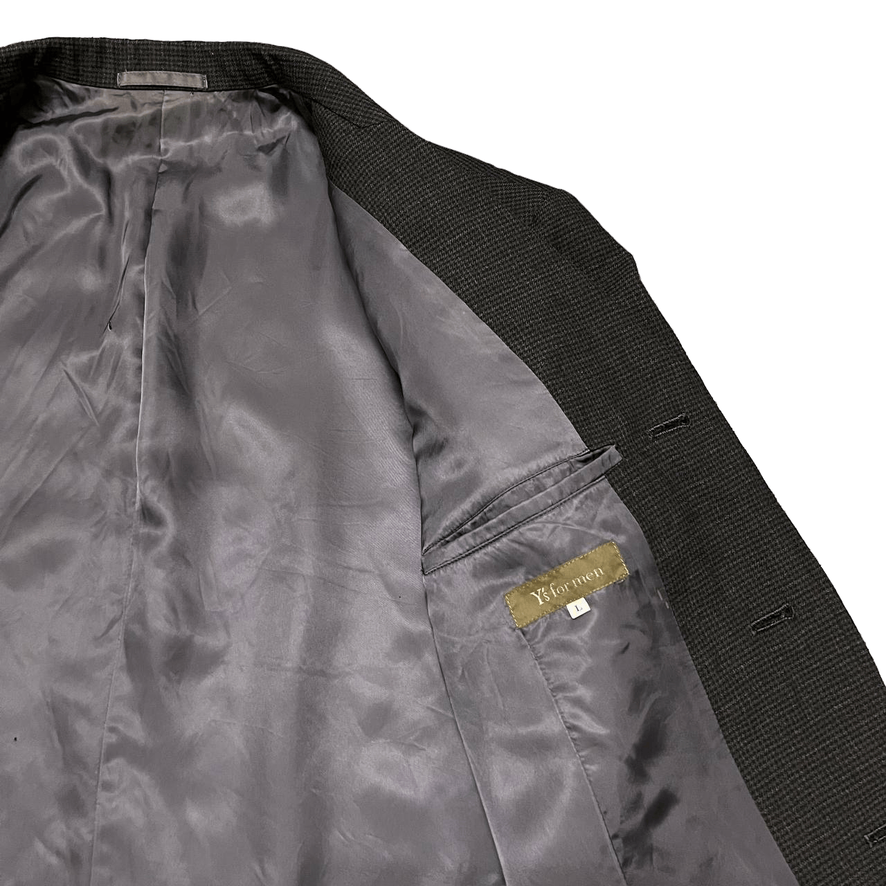Yohji Yamamoto AW95 Ys For Men Yohji Yamamoto Blazer Jacket Linen Wool Size US L / EU 52-54 / 3 - 10 Thumbnail