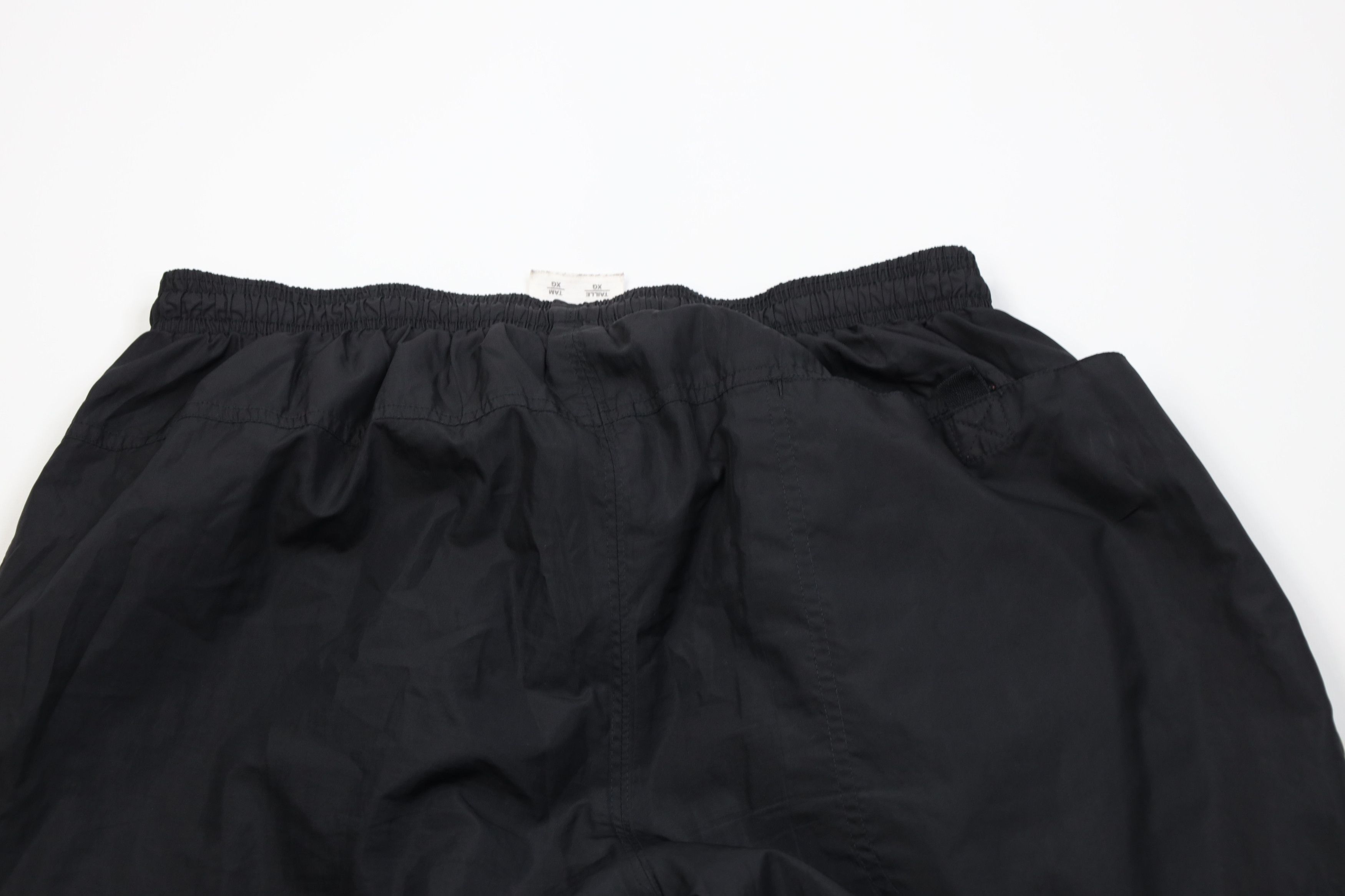Adidas Vintage 90s Adidas Lined Wide Leg Windbreaker Pants Black Size US 38 / EU 54 - 13 Thumbnail