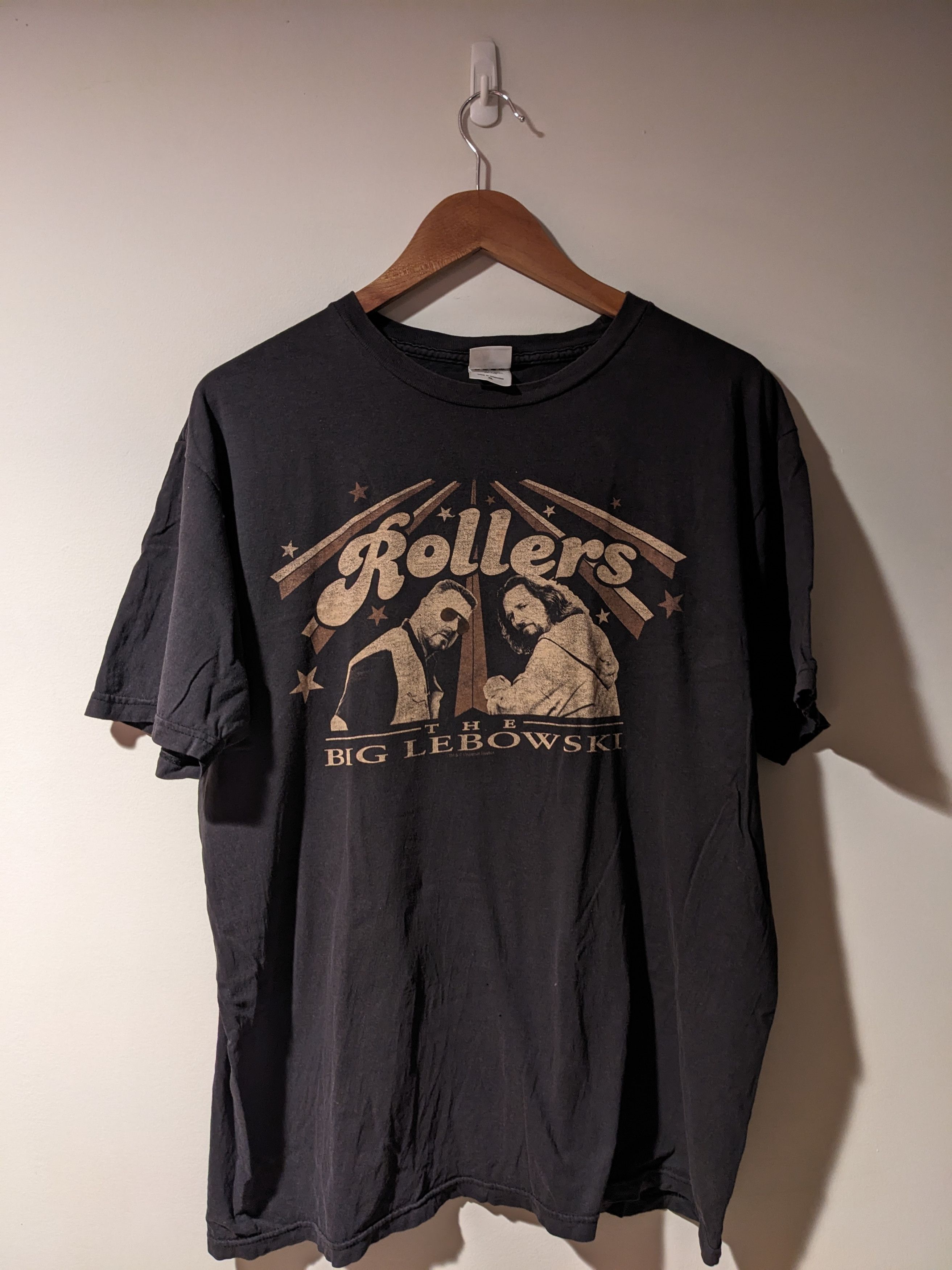 Gildan Vintage 2010's The Big Lebowski Bowling Movie Promo T-Shirt Size US XL / EU 56 / 4 - 1 Thumbnail
