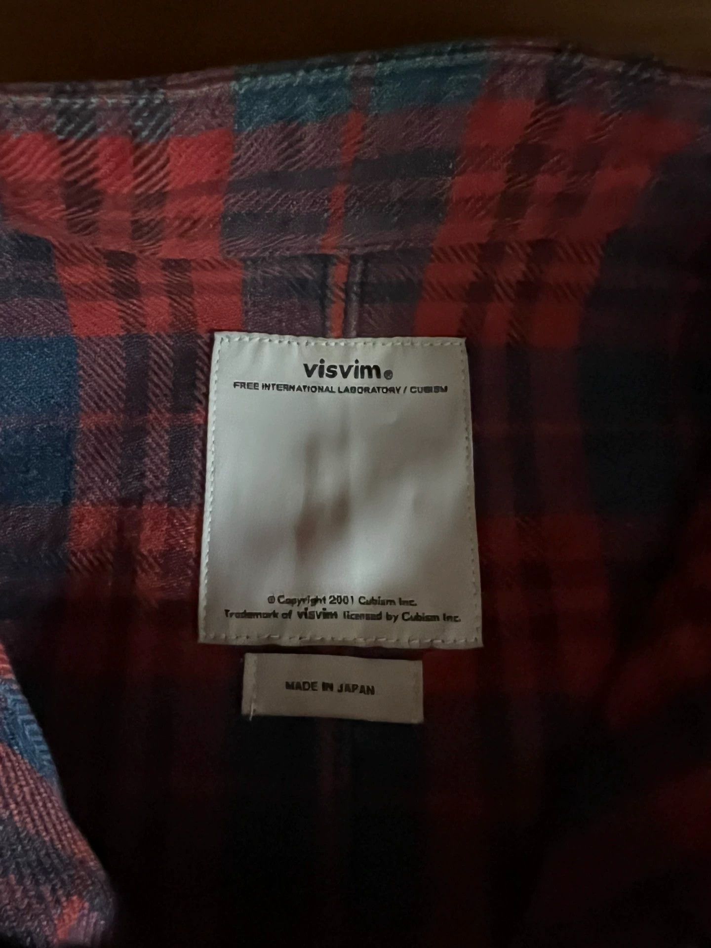 Visvim visvim 14aw embroidered stand collar plaid jacket size 2 Size US M / EU 48-50 / 2 - 8 Thumbnail
