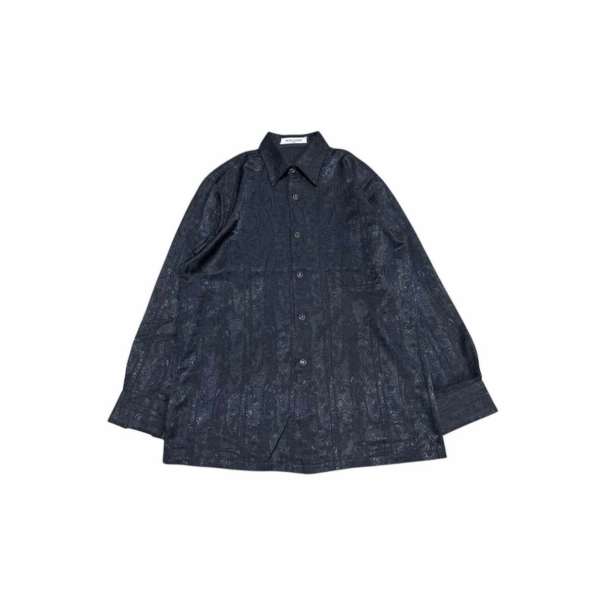 Japanese Brand BPN Black Peace Now Ruffle Shirt | Grailed