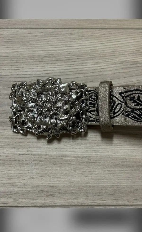 Japanese Brand Western Vintage Rose Buckle Belt Size ONE SIZE - 8 Thumbnail