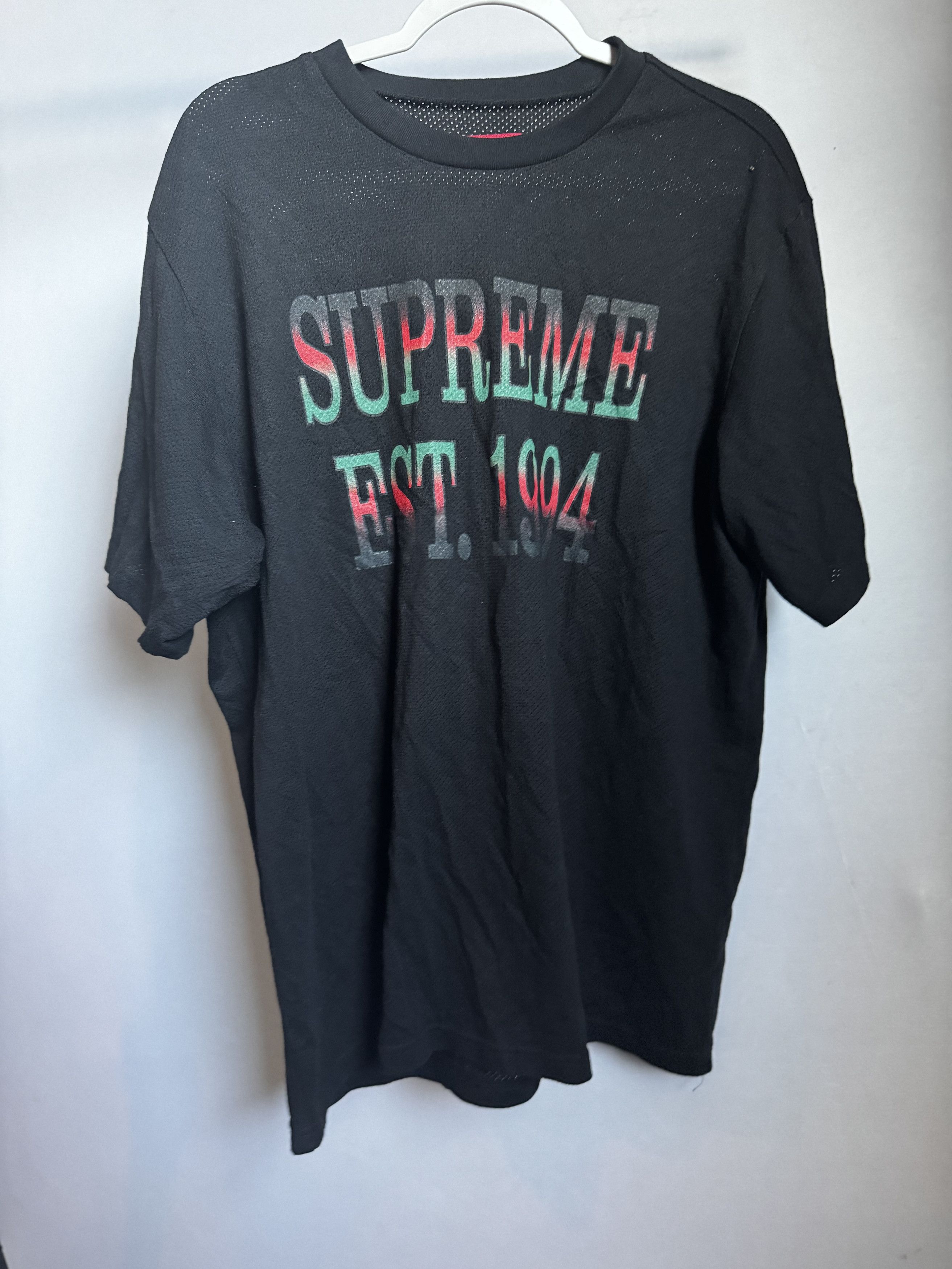 Supreme MESH TEE Size US L / EU 52-54 / 3 - 1 Thumbnail