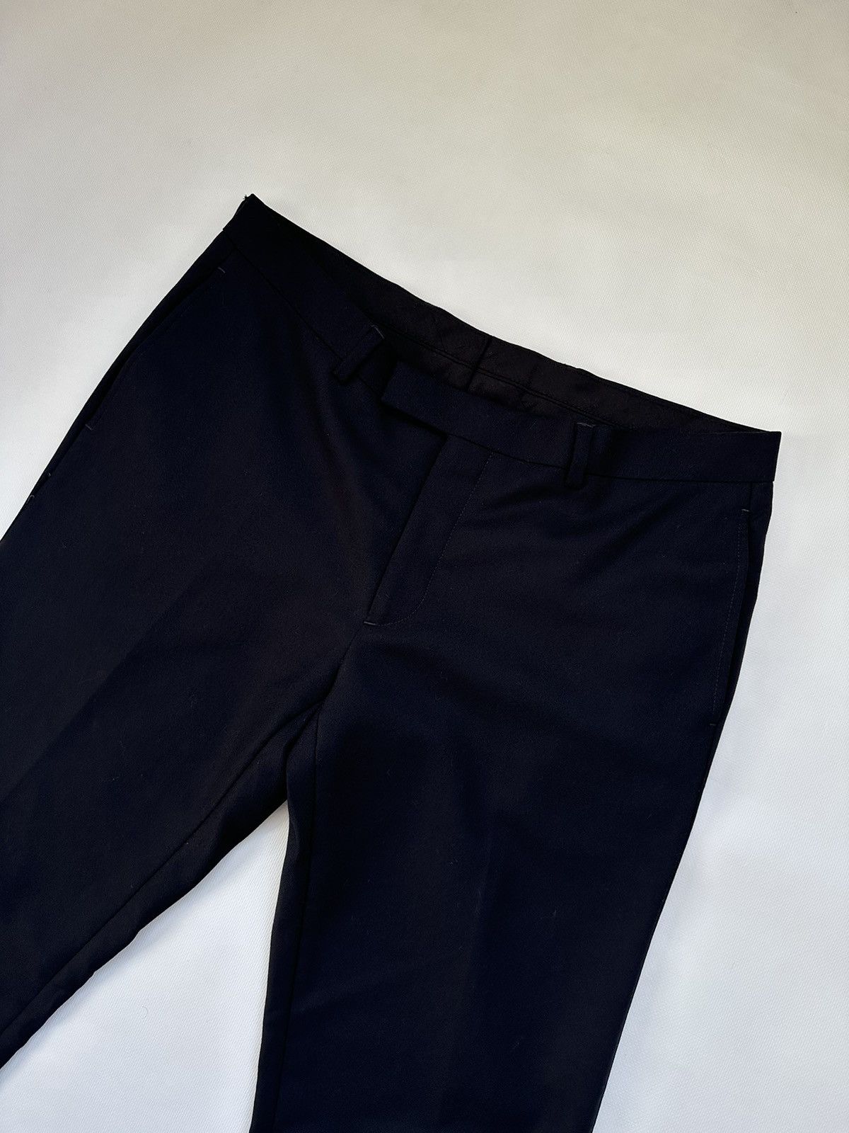 Sandro SANDRO Paris wool dark blue trousers Size 44R - 4 Thumbnail