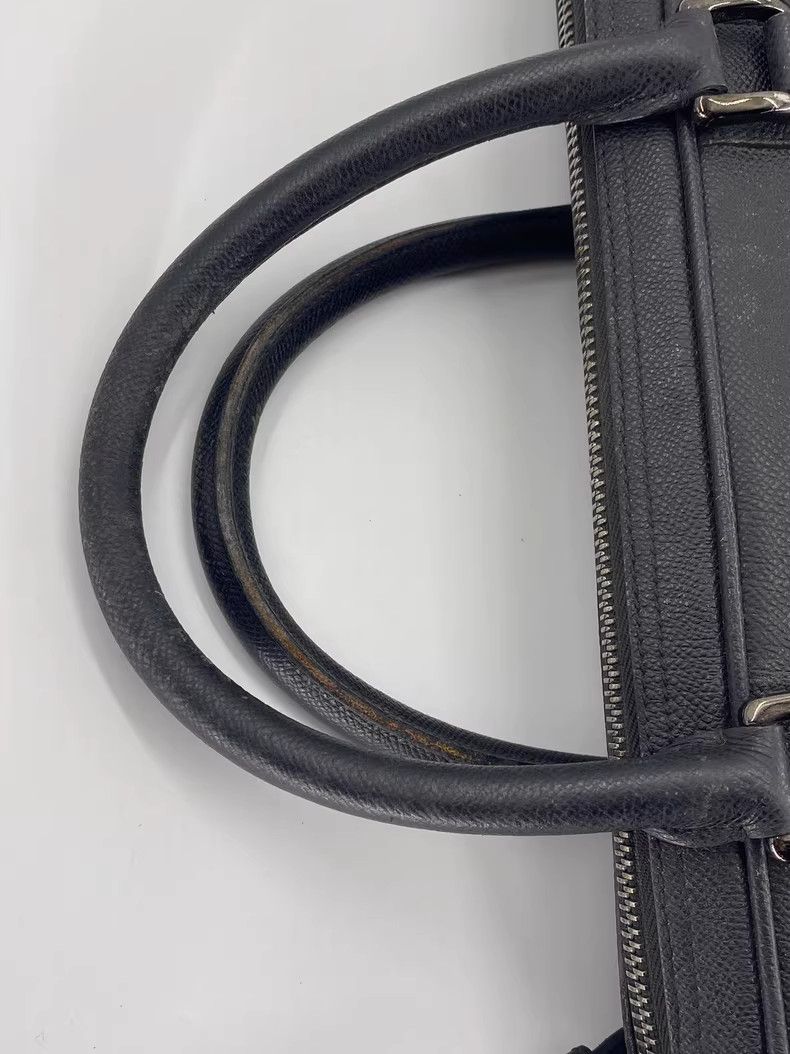 Burberry Burberry Leather Briefcase with Shoulder Strap-yf Size ONE SIZE - 8 Thumbnail
