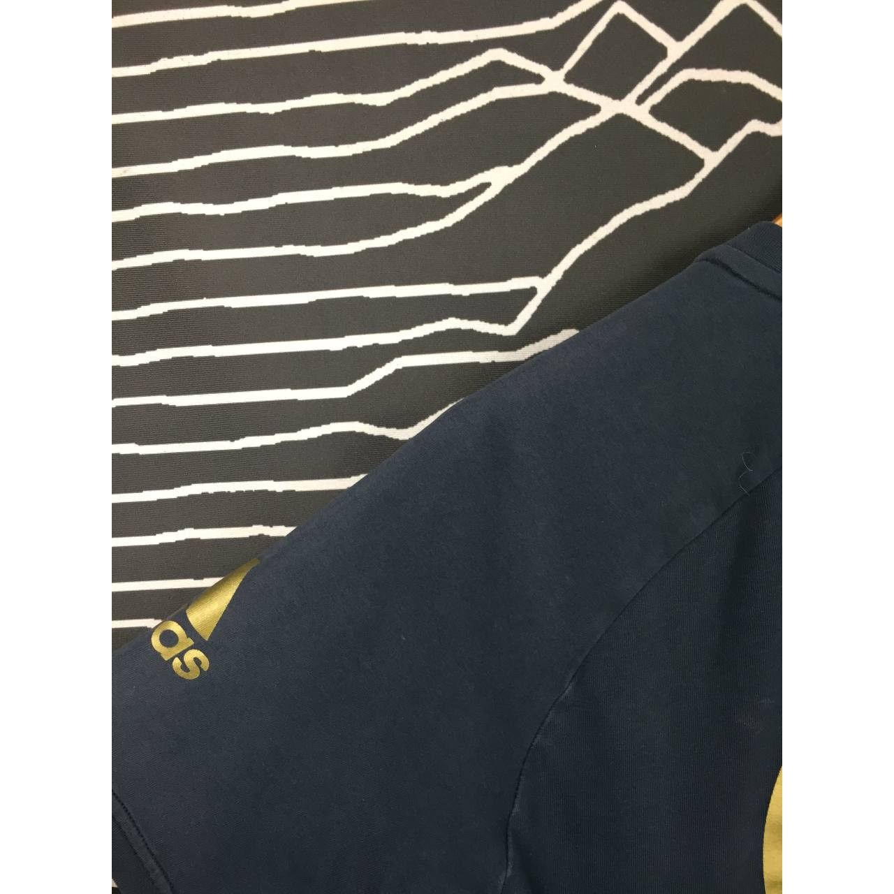 Adidas × Japanese Brand Adidas X 24 Karats Big Logo Climalite Cotton Tee Size US M / EU 48-50 / 2 - 5 Thumbnail