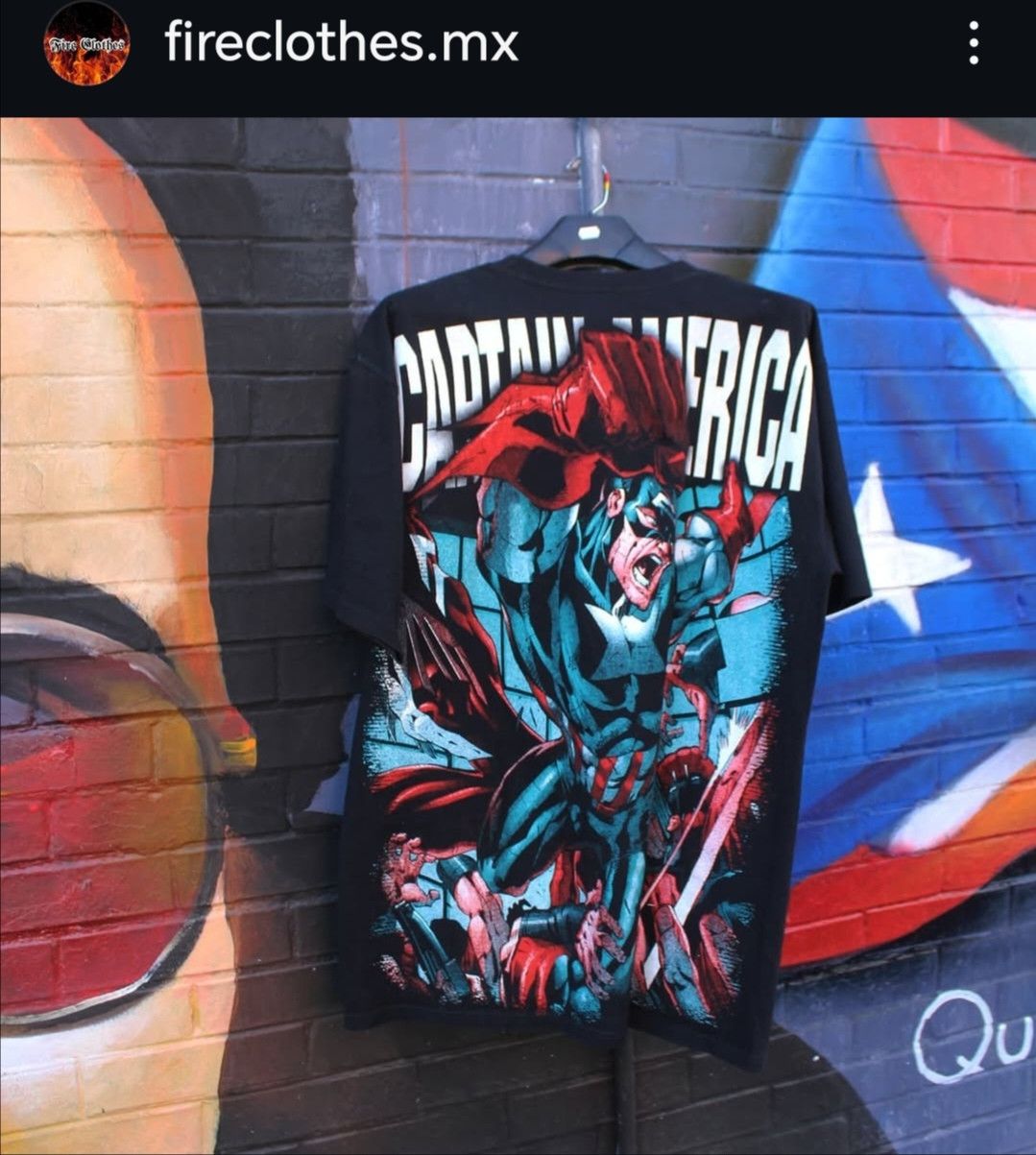 Vintage Vintage Mexican bootleg Captain América Resurreccion Size US XL / EU 56 / 4 - 2 Thumbnail