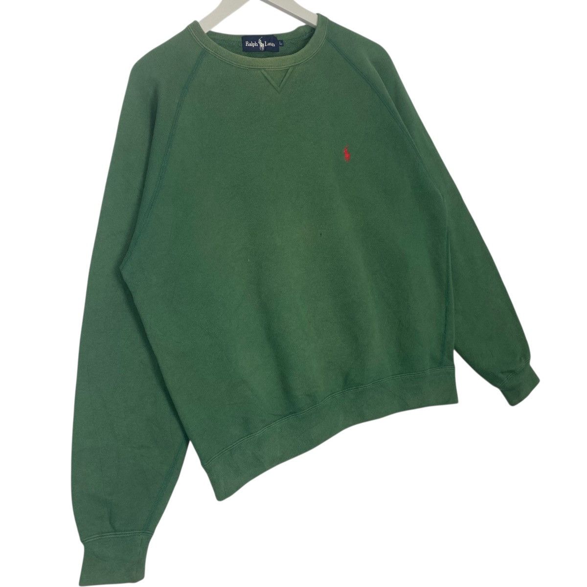 Other Vintage Polo Ralph Lauren Small Pony Crewneck Green Size M Size US M / EU 48-50 / 2 - 3 Thumbnail