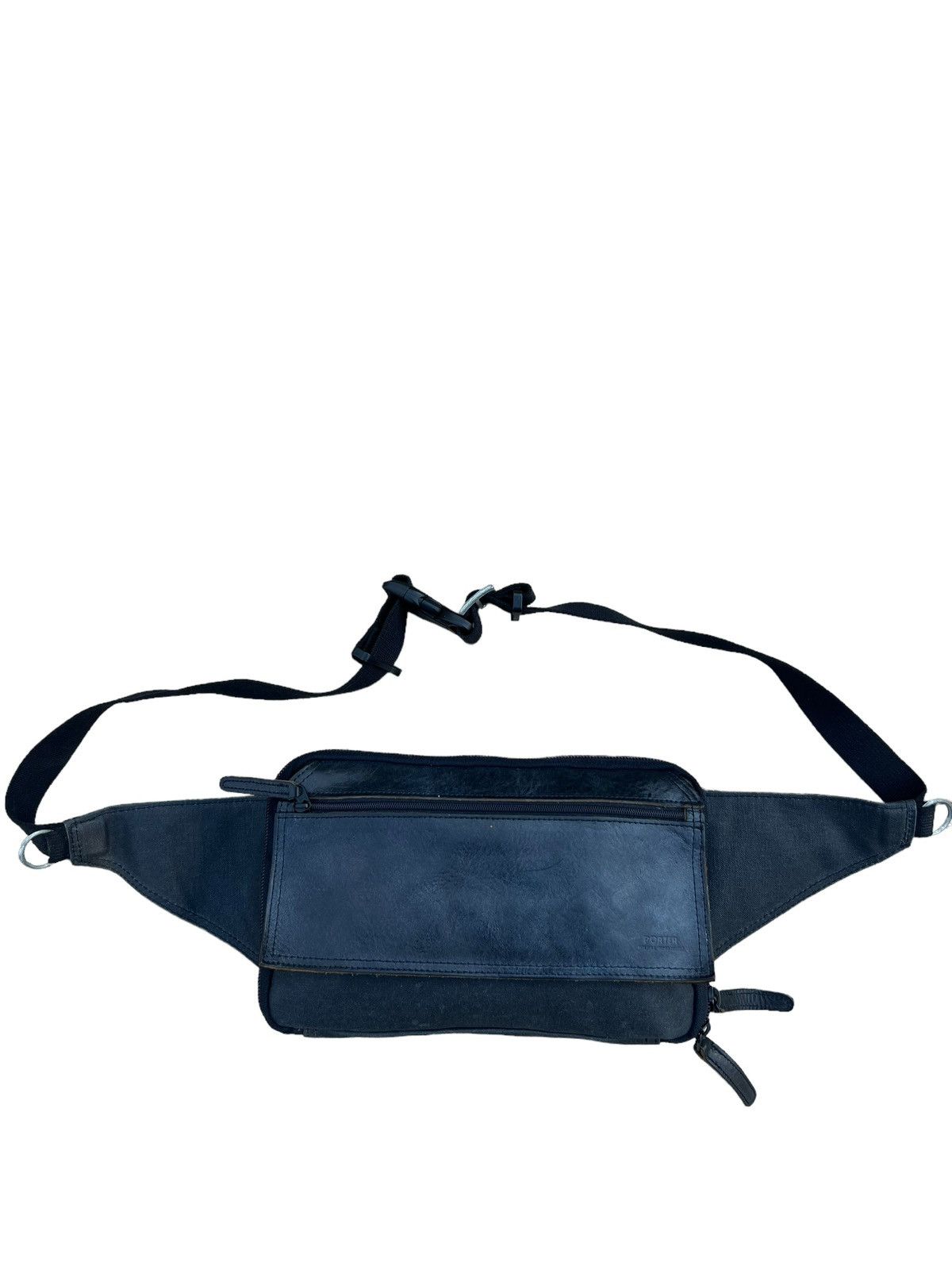 Porter RARE! Porter by Yoshida Waxed Canvas Leather Chest Bag Size ONE SIZE - 1 Thumbnail