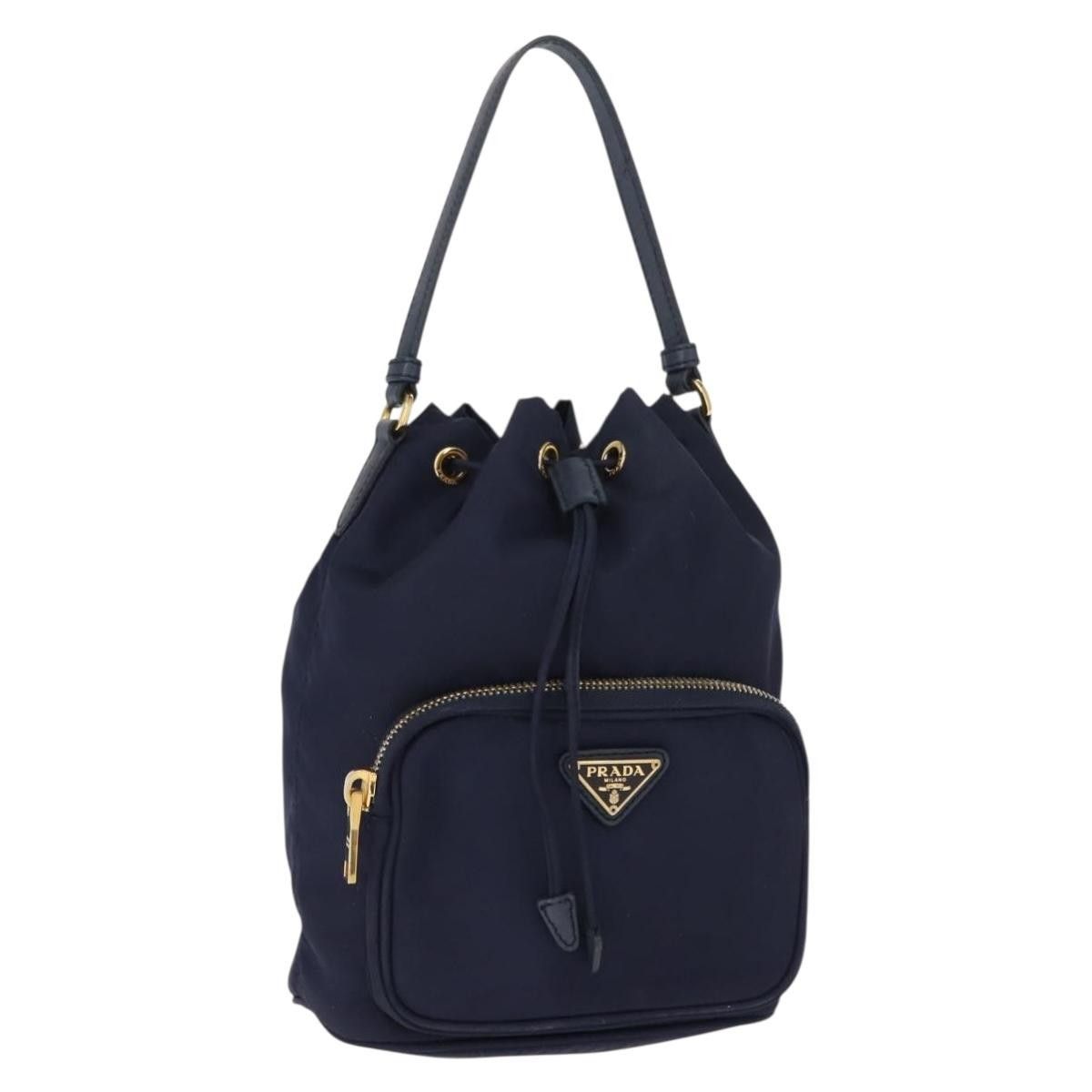 Prada Prada Drawstring Bucket Bag Tessuto Size ONE SIZE - 1 Thumbnail