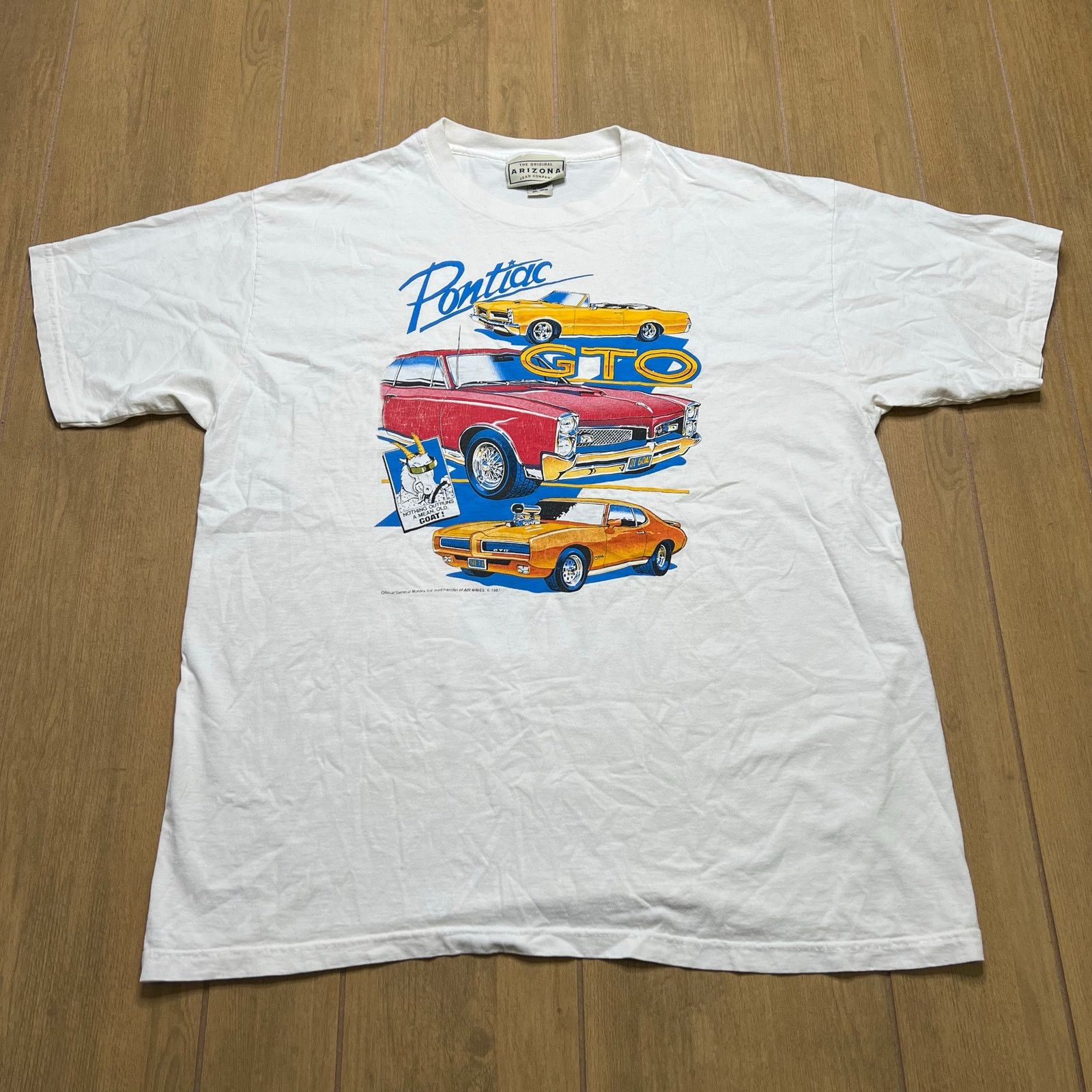 Vintage Vintage Pontiac GTO Shirt Men XL Gray 80s 1987 Racing Y2K Size US XL / EU 56 / 4 - 1 Thumbnail