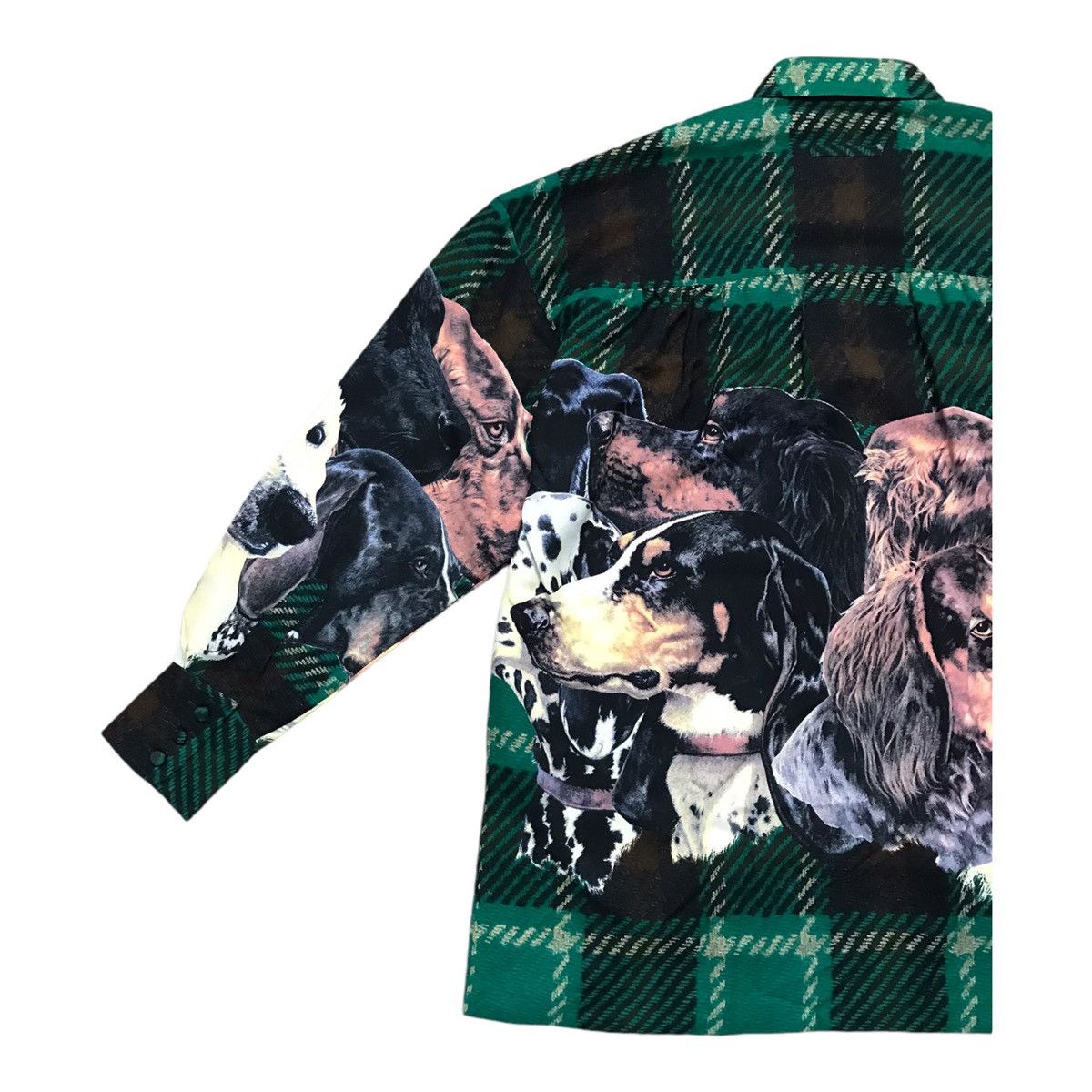 Art Comes First × La Martina 90s Luna Martino Dog Full Print Button Shirt Size US L / EU 52-54 / 3 - 5 Thumbnail