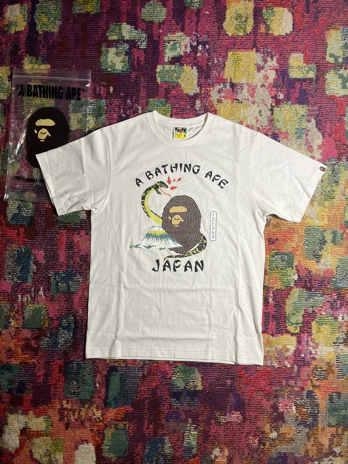 Bape Bape Japan Culture Shirt Medium Size US M / EU 48-50 / 2 - 2 Thumbnail