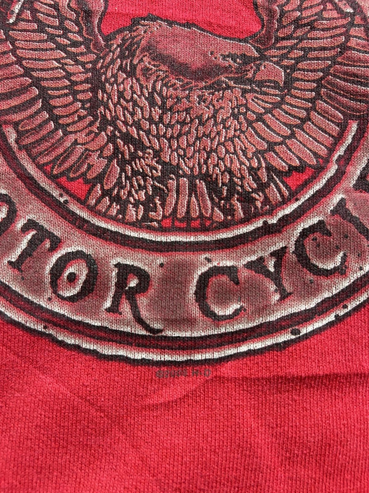 Vintage Vintage Y2K Harley Eagle Flames Crewneck Sweatshirt 2005 Size US L / EU 52-54 / 3 - 8 Thumbnail