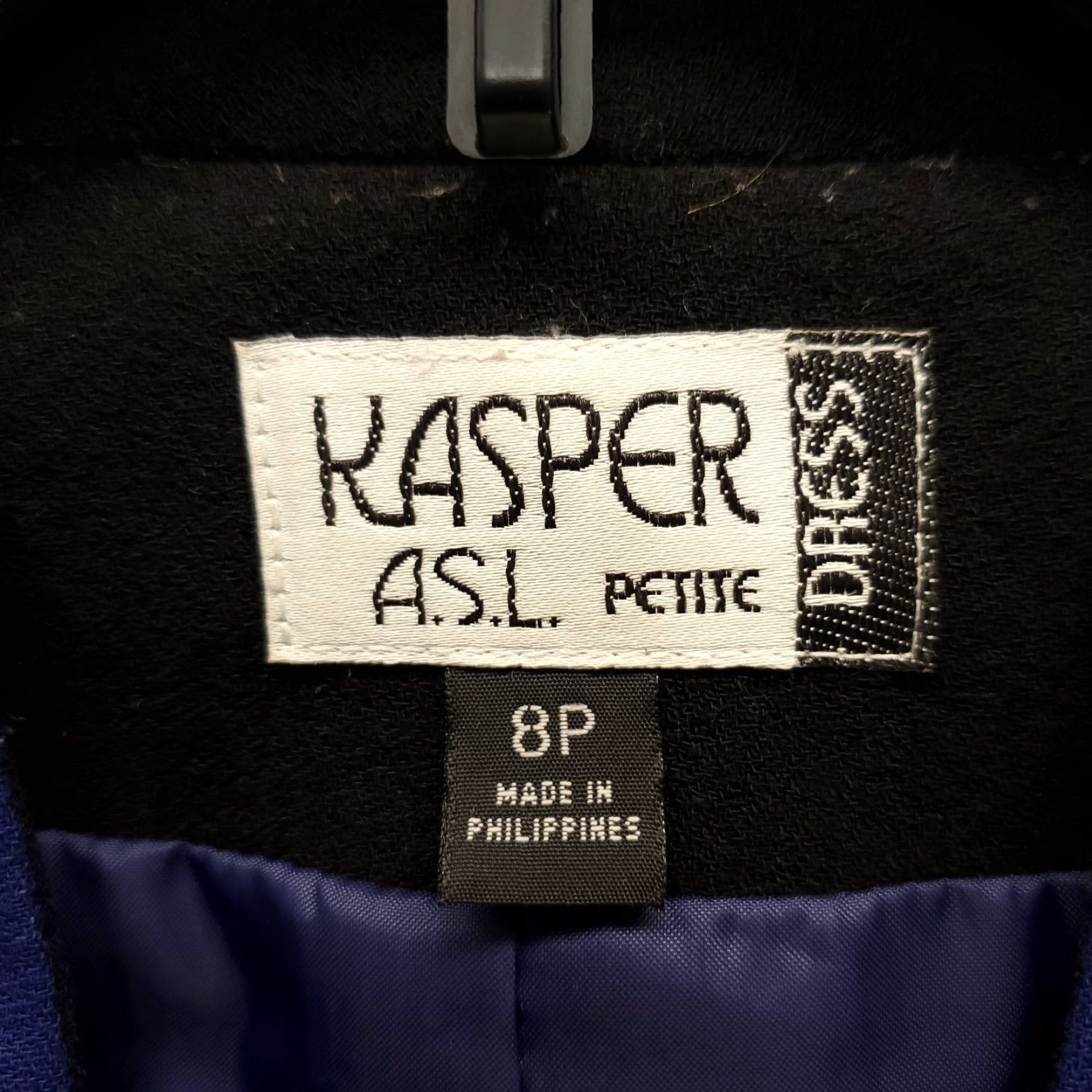 Kasper Kasper A.S.L. 2 Piece Suit Blazer & Skirt Womens Size 8P Multicolor Single-Breasted Shoes? Size 30" / US 8 / IT 44 - 7 Thumbnail