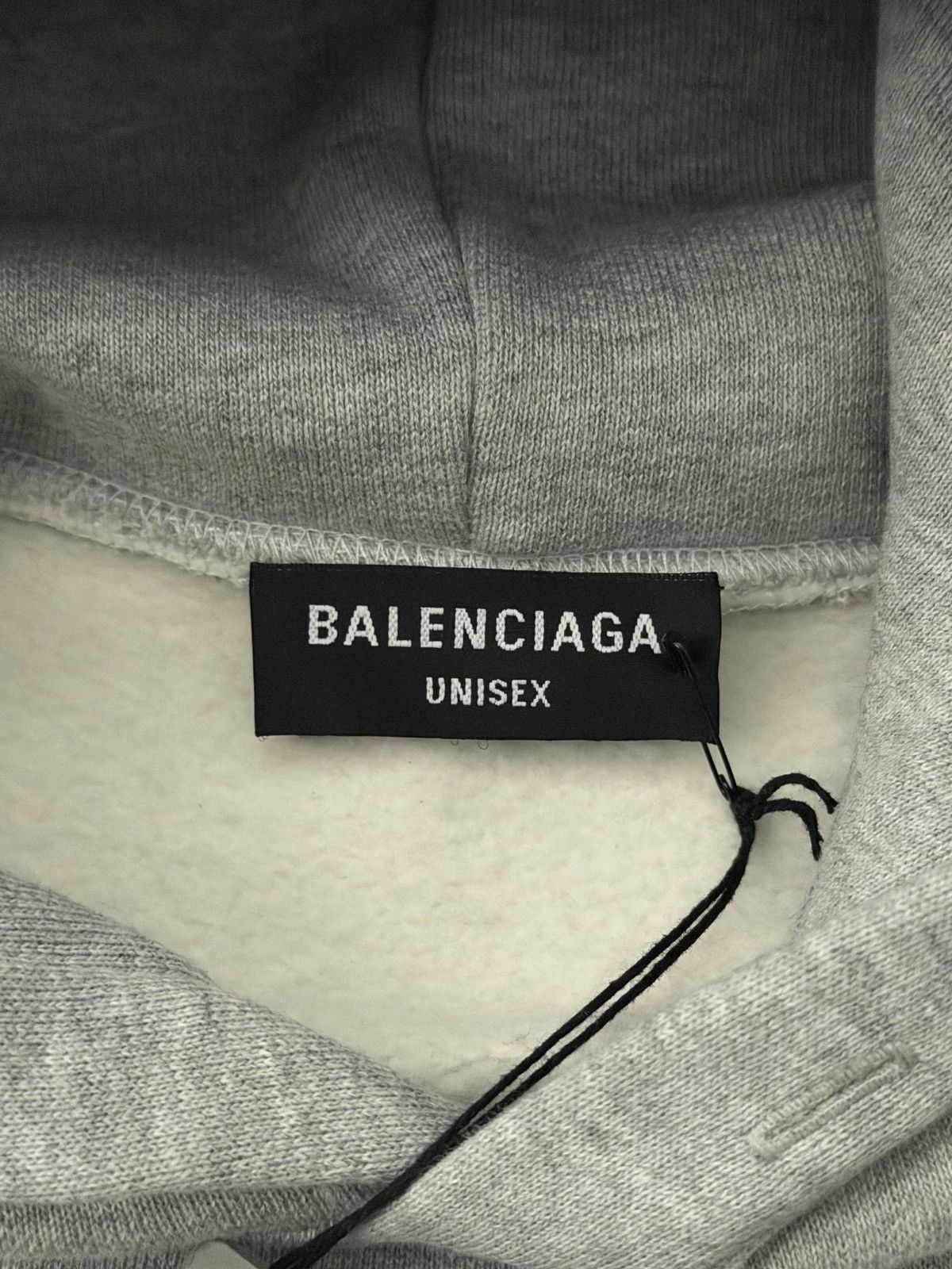 Balenciaga Balenciaga Grey Slime Logo Hoodie Size US M / EU 48-50 / 2 - 4 Thumbnail
