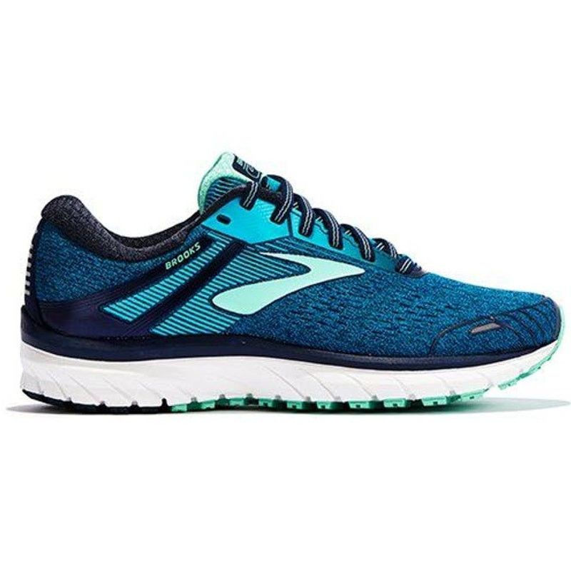Brooks Adrenaline Gts 18 Road Running Shoes Low Top Blue 7D, Women's