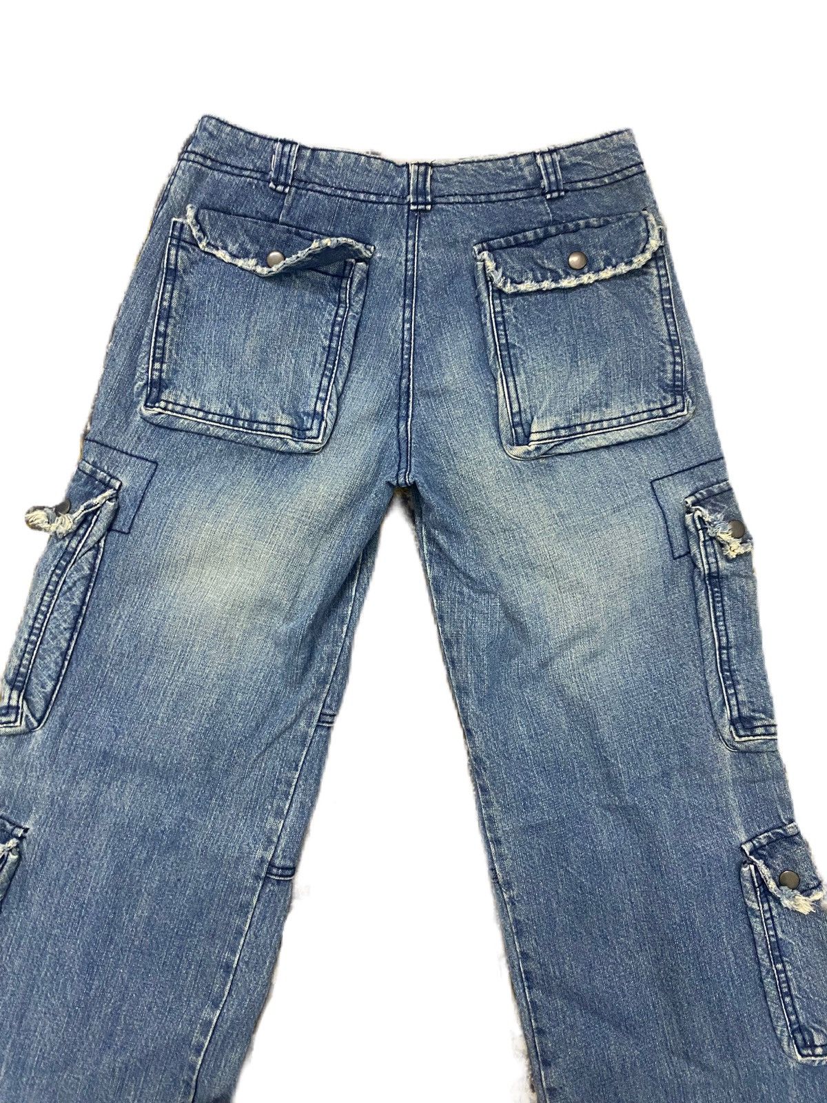 Japanese Brand JAPAN BRAND BAGGY STYLE ROMIE & JULIE CARGO DESIGN RARE Size US 30 / EU 46 - 6 Thumbnail