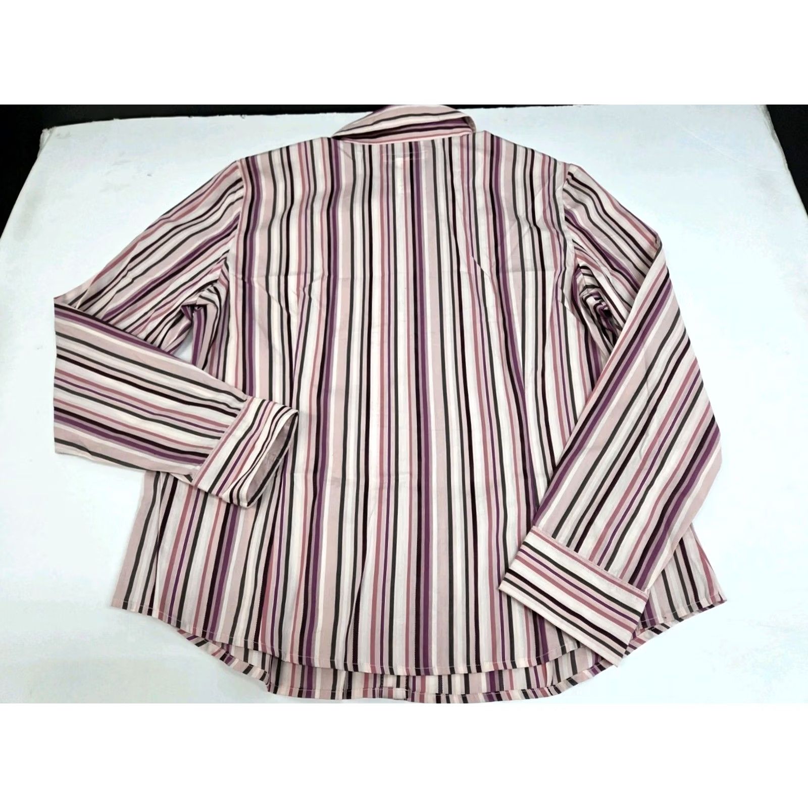 Liz Claiborne VINTAGE Crazy Horse Liz Claiborne XL Button Up Shirt Long Sleeve White Pink Red Floral Size XL / US 12-14 / IT 48-50 - 3 Thumbnail
