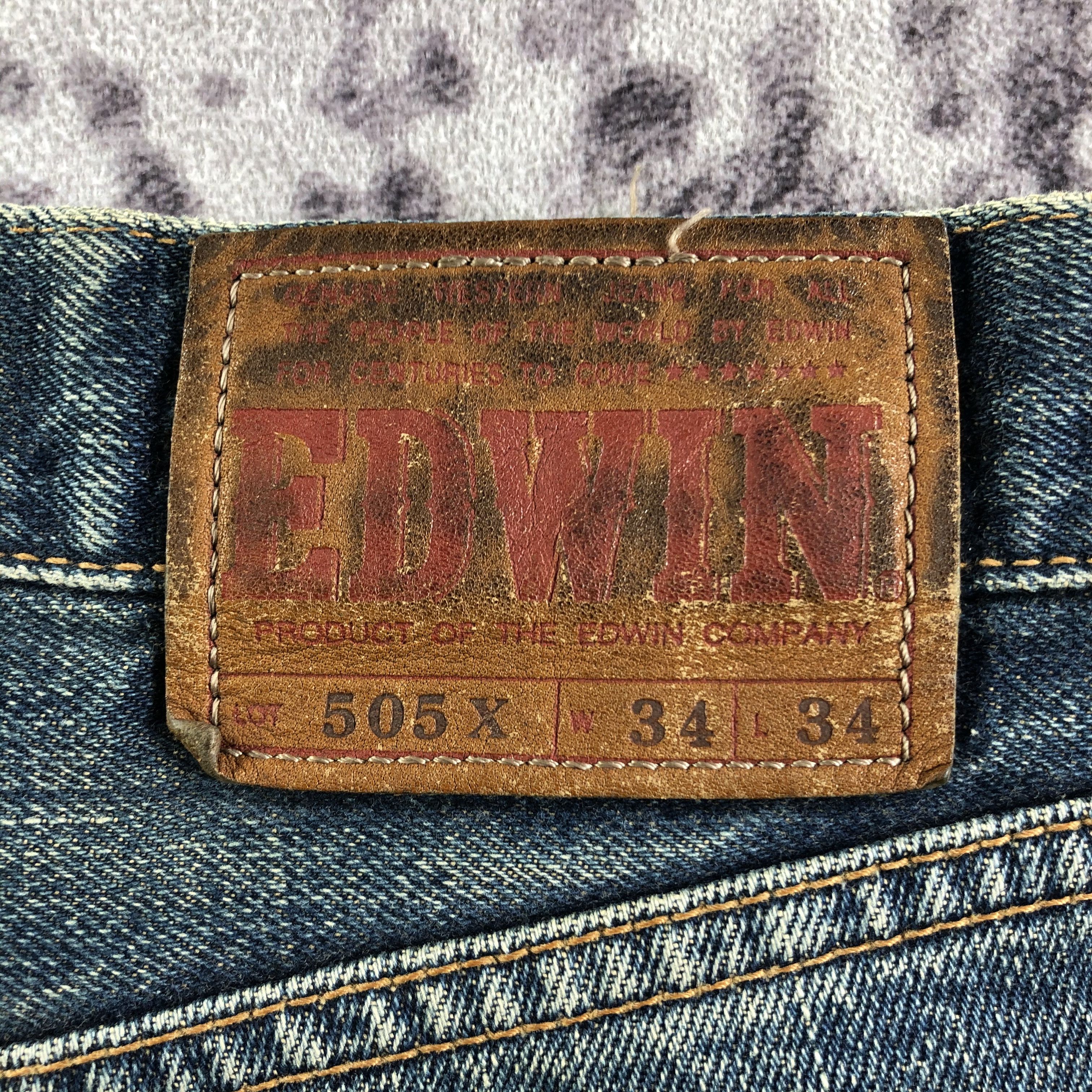 Edwin Vintage Edwin 505 Selvedge Jeans-JM3546 Size US 34 / EU 50 - 6 Thumbnail