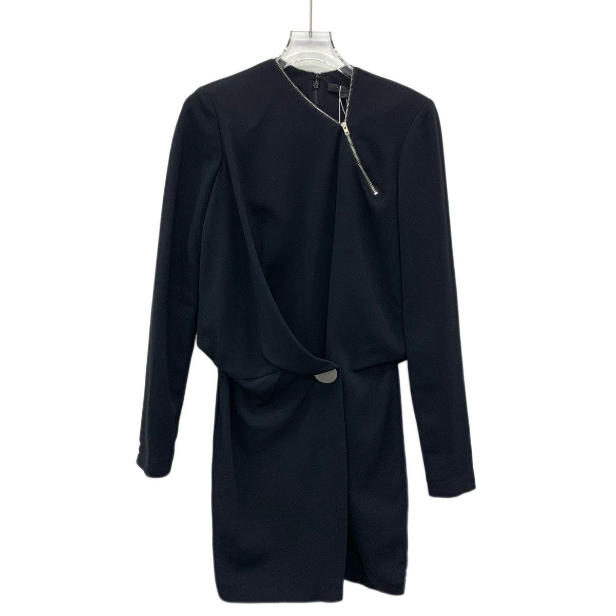 Alexander Wang Alexander Wang Black Zip Design Long Sleeve Dress K26WX Size XS / US 0-2 / IT 36-38 - 1 Thumbnail