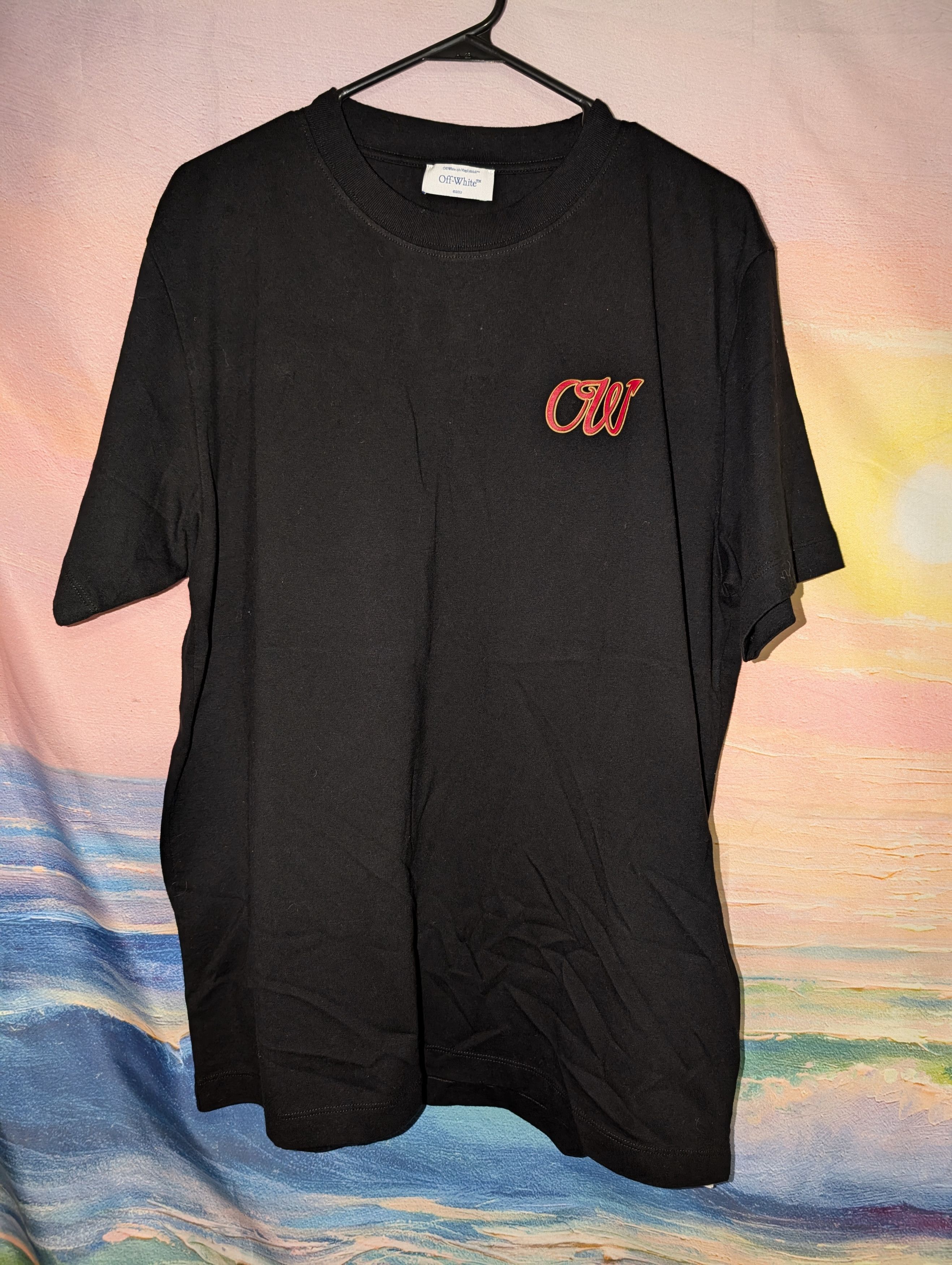 Off-White Off-White × AC Milan 125th Anniversary Logo Tee Shirt Size US XL / EU 56 / 4 - 2 Thumbnail