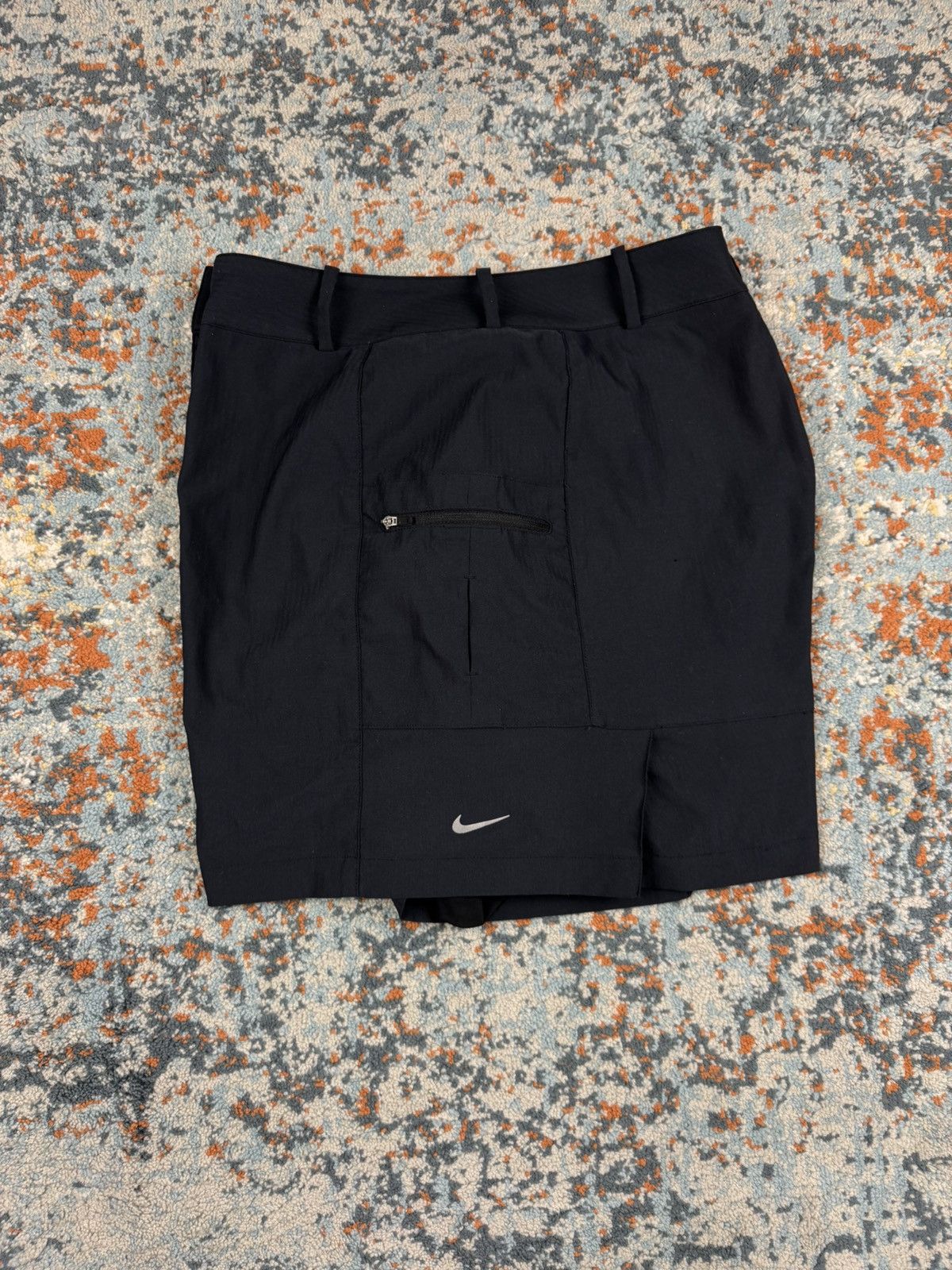 Nike × Vintage Vintage Y2K Nike golf cargo midi skirt gorpcore style Size 27" / US 4 / IT 40 - 3 Thumbnail