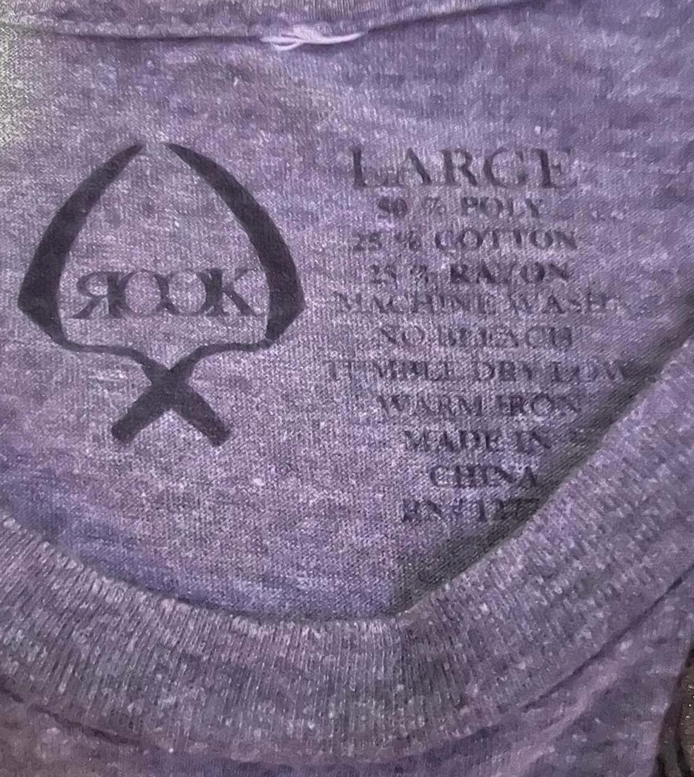 Designer Lil Wayne X Rook Vintage Y2K Rap/Hip-Hop Short Sleeve Tee L Size US L / EU 52-54 / 3 - 2 Thumbnail