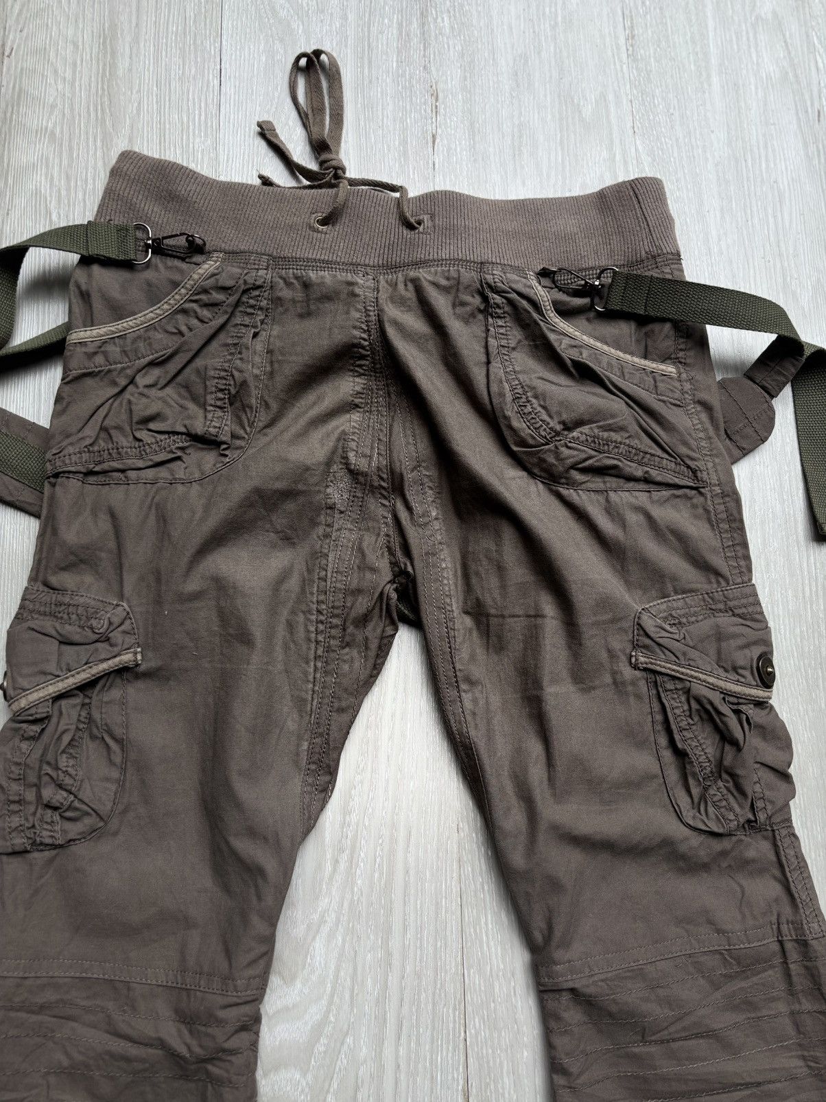 Le Grande Bleu (L.G.B.) GOA drawstring cargo pants Size US 30 / EU 46 - 2 Thumbnail