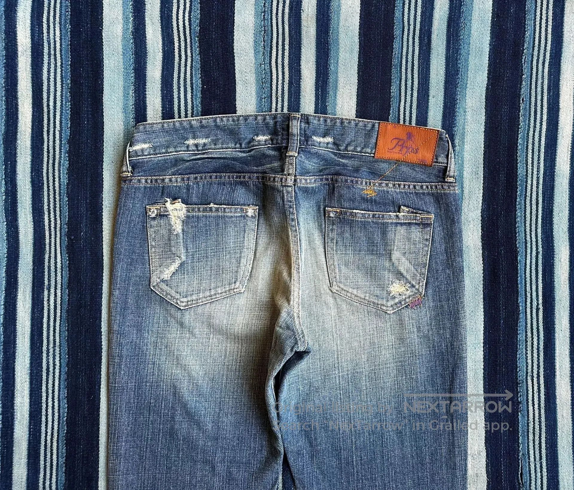 Prps prps women's low-rise flared jeans. Size 30" / US 8 / IT 44 - 4 Thumbnail