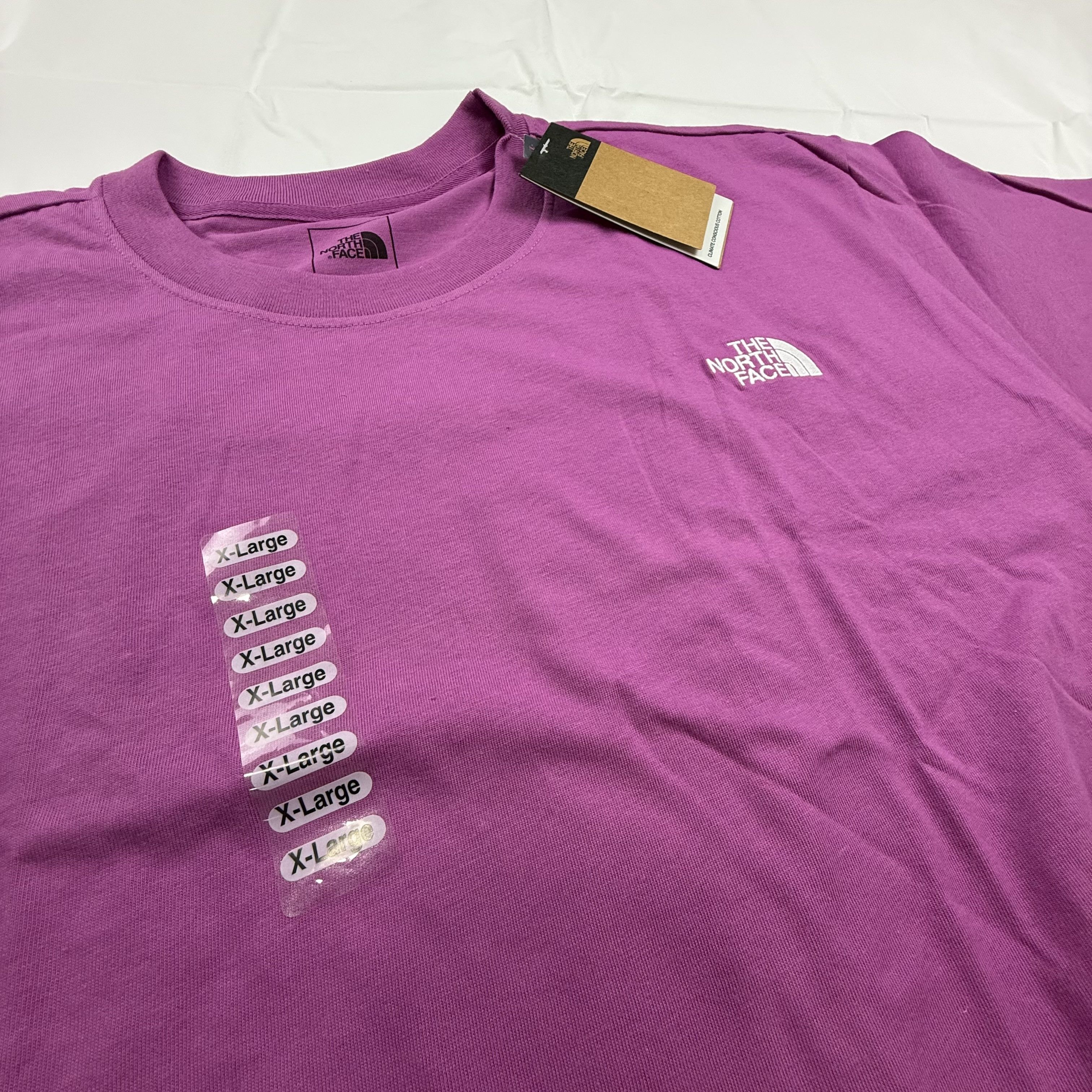 The North Face The North Face Mens Purple Short Sleeve Cotton Logo T-Shirt Size US XL / EU 56 / 4 - 2 Thumbnail