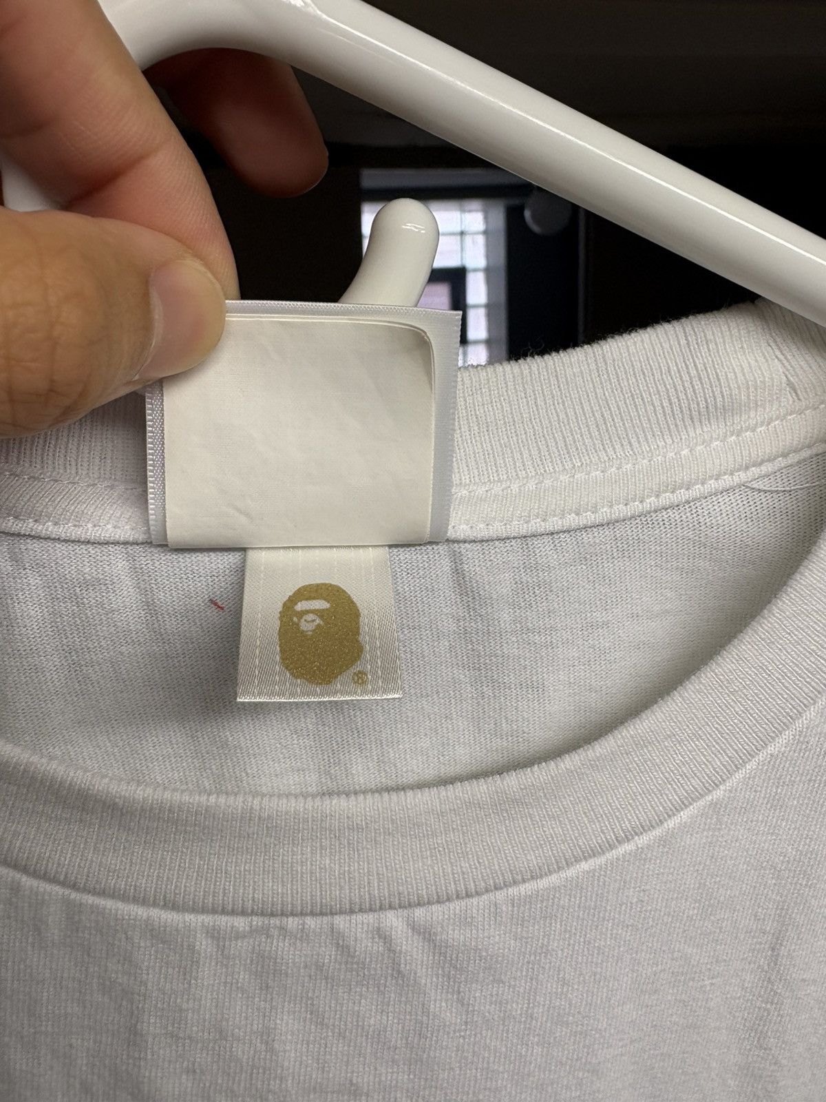 Bape BAPE Soccer #1 Tee 'White' Size US L / EU 52-54 / 3 - 8 Thumbnail