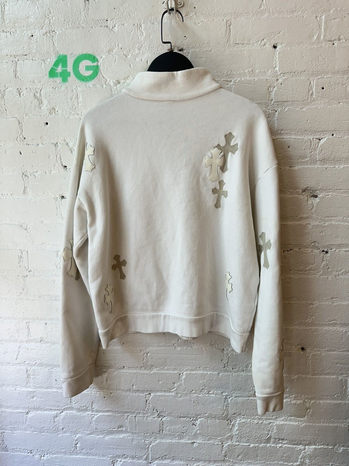 Chrome Hearts CHROME HEARTS TURTLE NECK PATCHED SWEATER Size S / US 4 / IT 40 - 4 Thumbnail