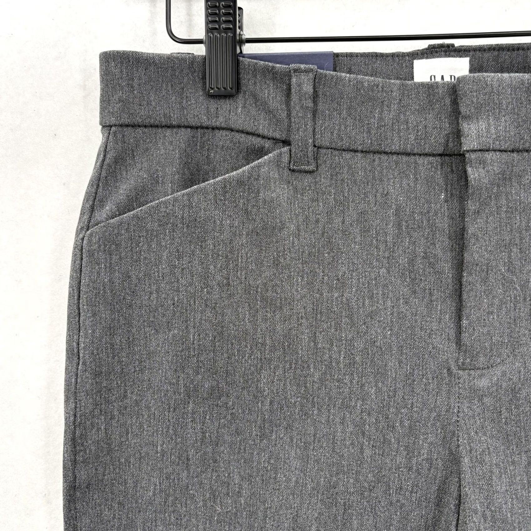 Gap GAP Pants Womens 4 Gray Signature Skinny Ankle Stretch Dress Work Office Casual Size 27" / US 4 / IT 40 - 3 Thumbnail