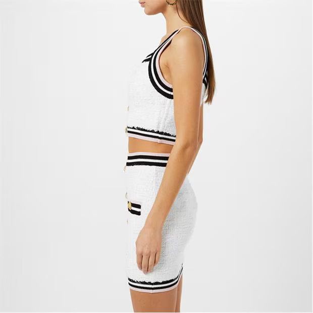 Balmain o1g2r1mq0924 Crop Tops in Multicolor Size XS / US 0-2 / IT 36-38 - 4 Thumbnail