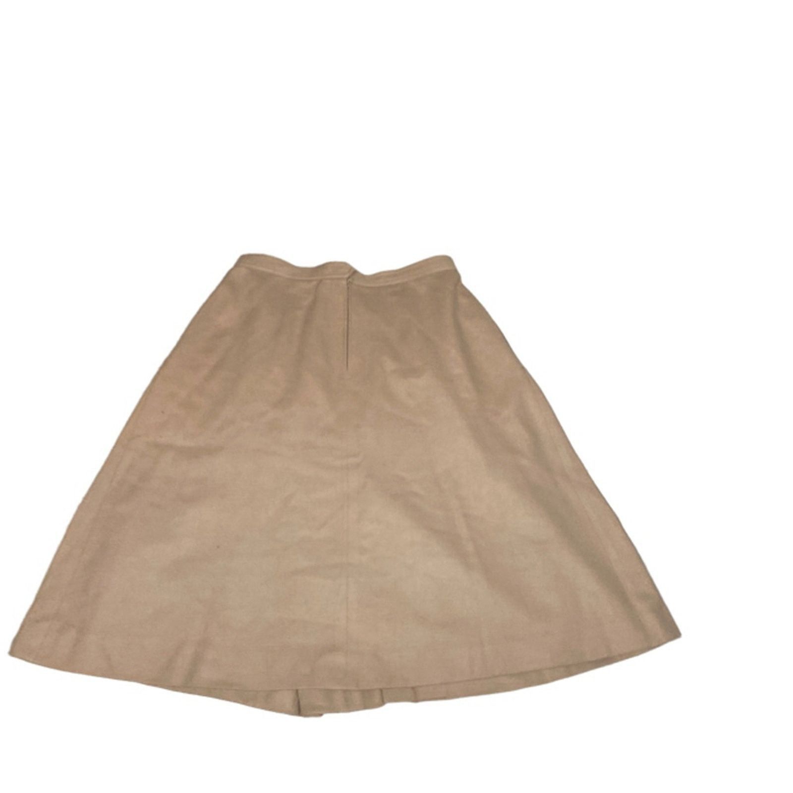 Evan Picone Vintage Academia Wool Blend Pleated A-Line Midi Skirt Size 30" / US 8 / IT 44 - 5 Thumbnail