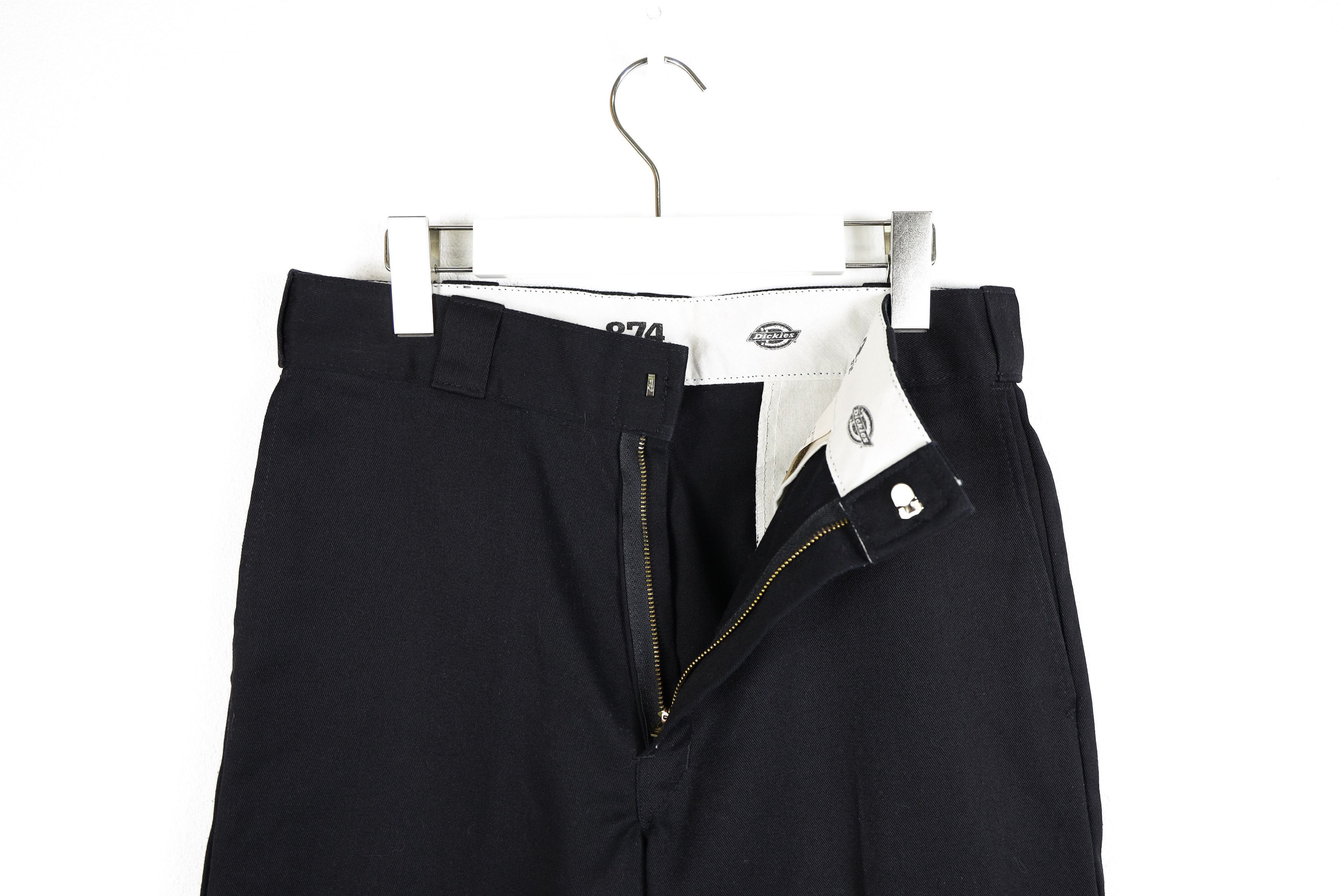 Dickies × Vintage Dickies 874BK Black Work Trousers Pants Y2K Size US 32 / EU 48 - 8 Thumbnail
