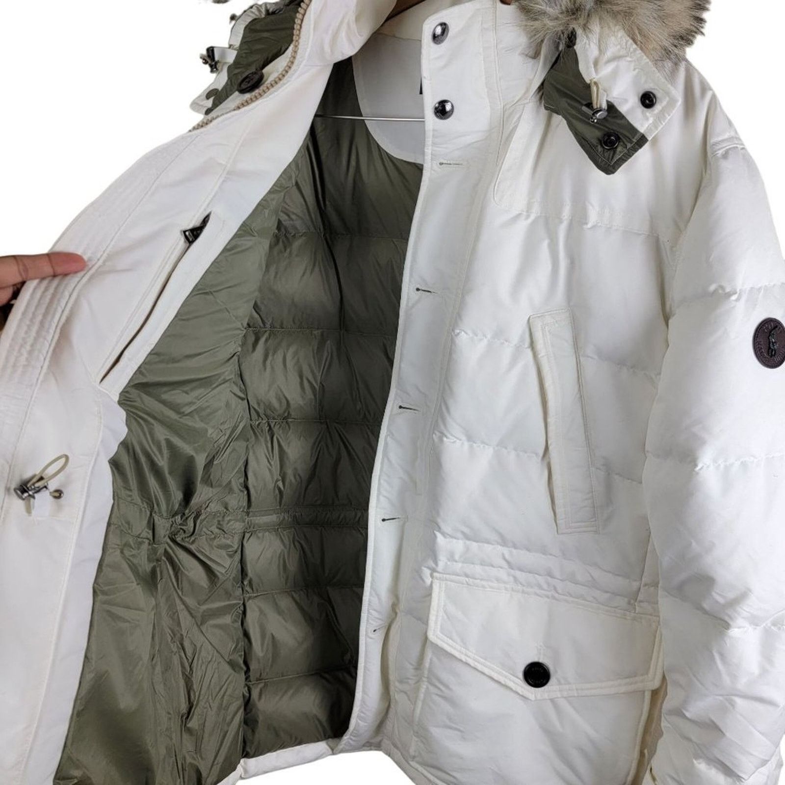 Polo Ralph Lauren Polo Ralph Lauren Down Faux Fur Parka Jacket Coat Size US M / EU 48-50 / 2 - 4 Thumbnail