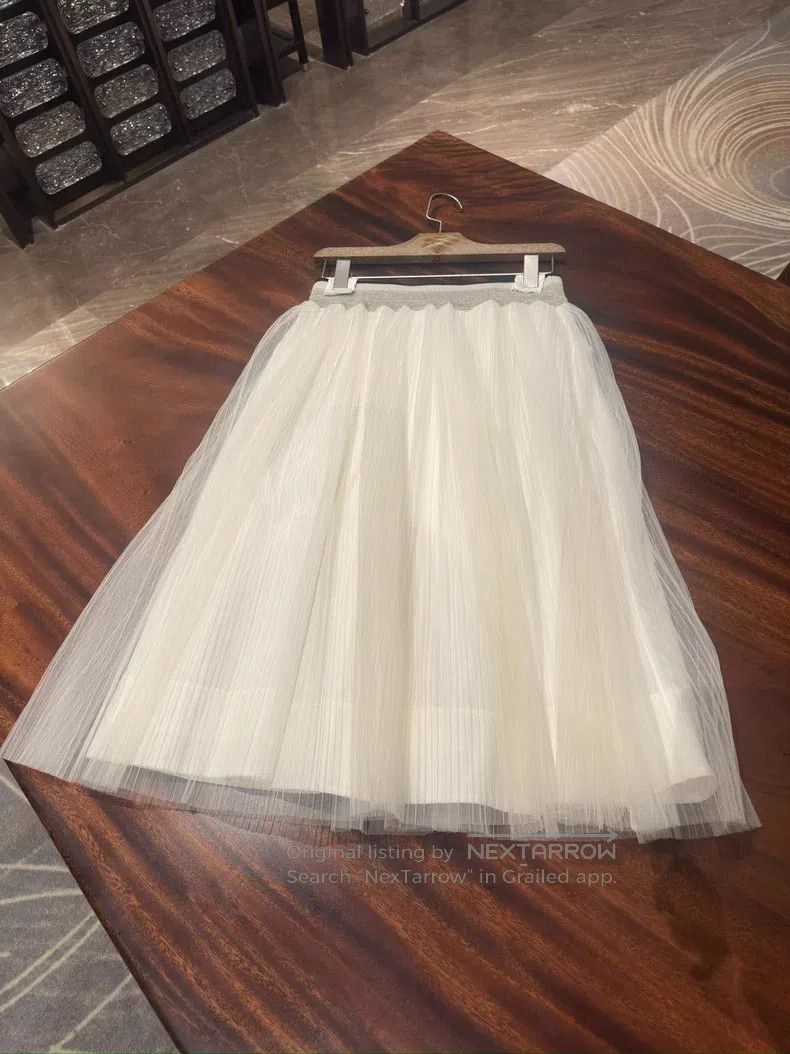 Brunello Cucinelli Brunello Cucinelli Tulle skirt, half Size 26" / US 2 / IT 38 - 5 Thumbnail