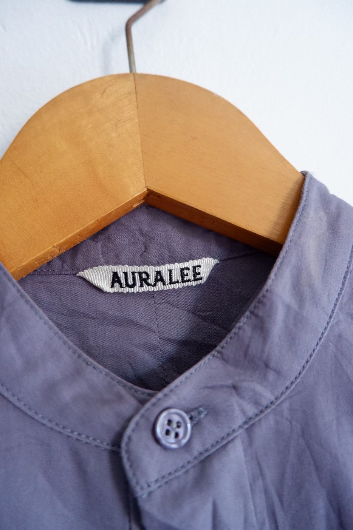 Auralee Auralee Mandarin Collar Shirts Sample Size US S / EU 44-46 / 1 - 5 Thumbnail