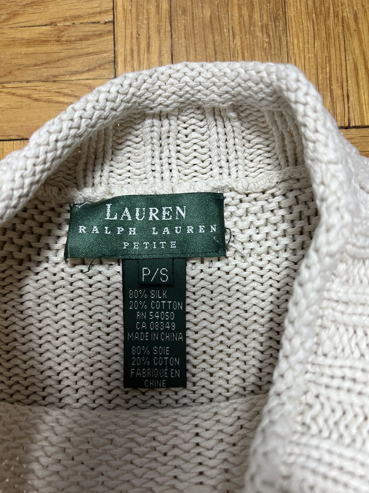 Lauren Ralph Lauren Lauren Ralph Lauren Petite 80% SILK rare sweater pony Size S / US 4 / IT 40 - 4 Thumbnail