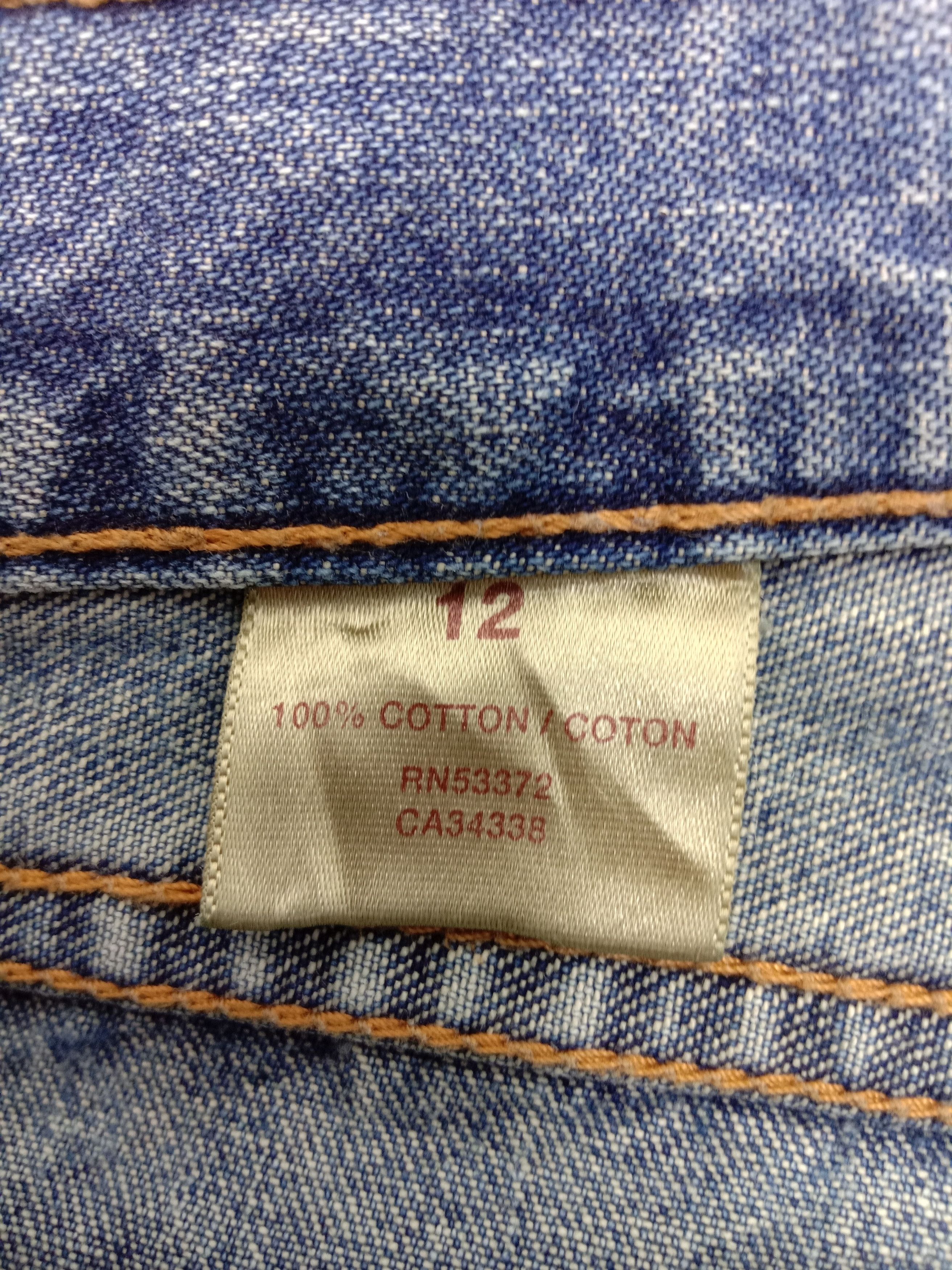 FCUK Vintage Fcuk Artwork Flare Jeans Bell Bottom Denim Size 31" - 14 Thumbnail