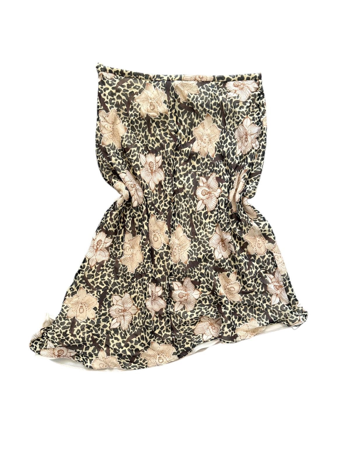 Vintage leopard print midi skirt Size 32" / US 10 / IT 46 - 5 Thumbnail