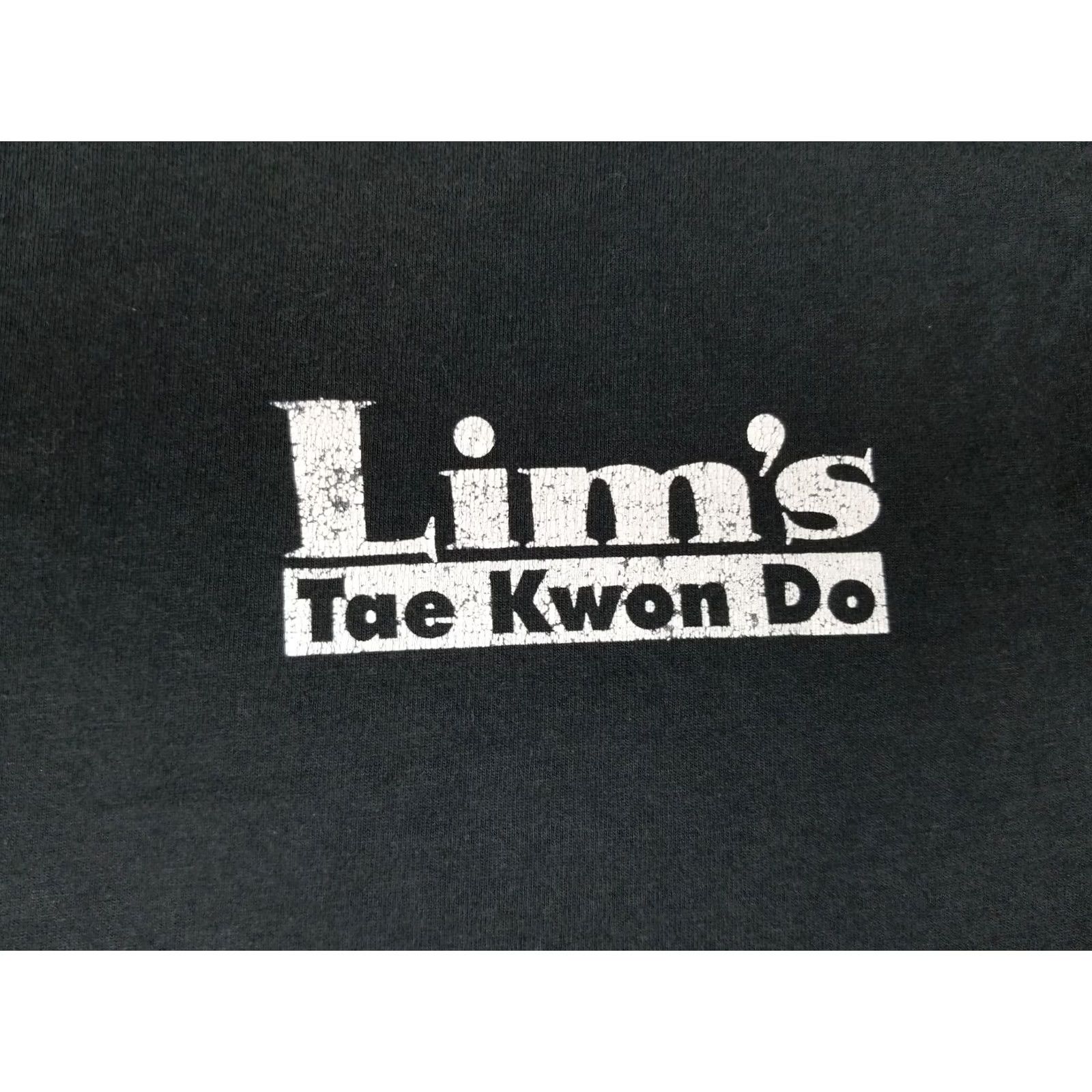 Vintage VINATGE 90' LIM'S TAE KWON DO KOREAN MARTIAL ARTS BLACK T-SHIRT SZ M Size US M / EU 48-50 / 2 - 2 Thumbnail