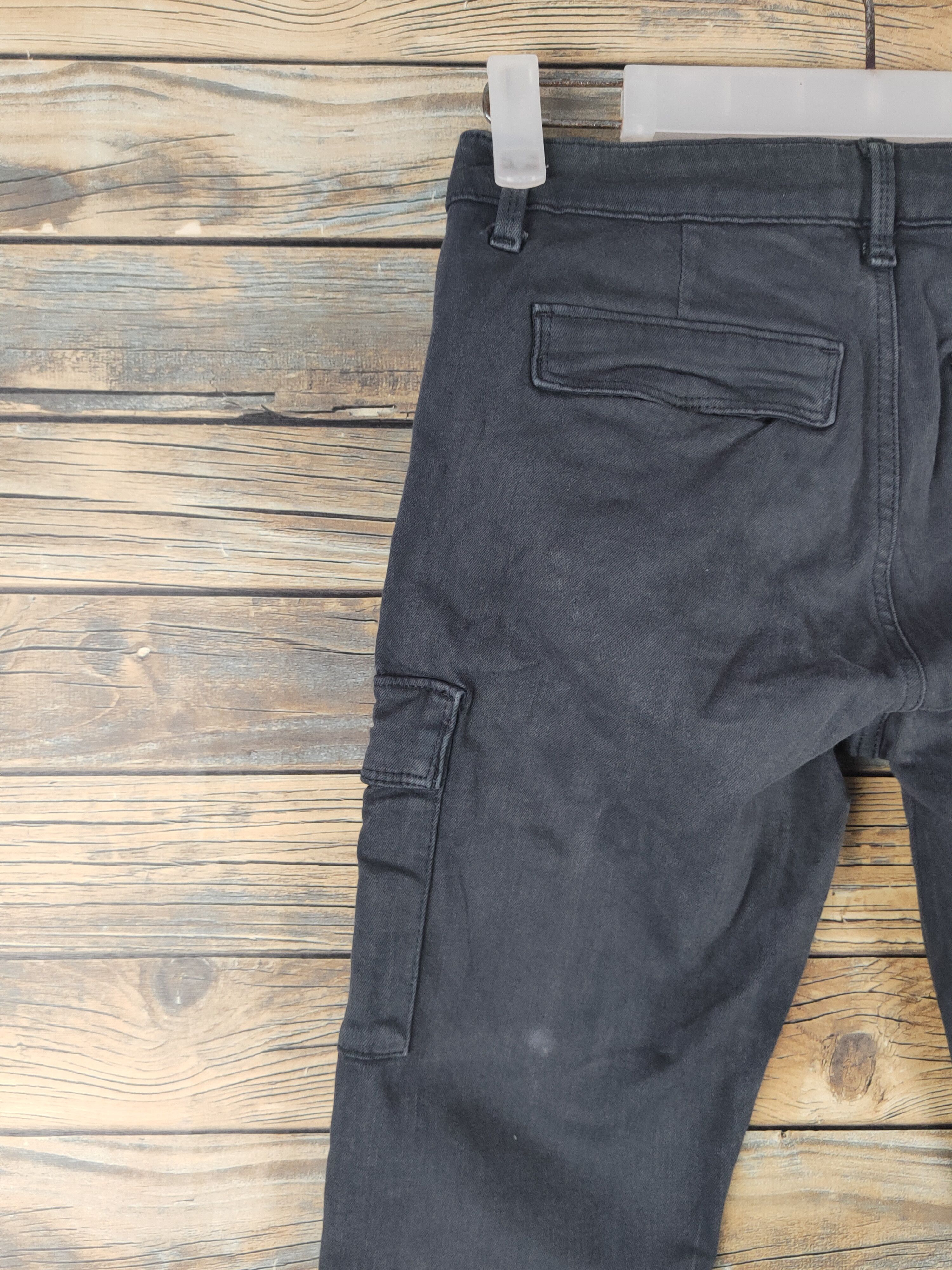Japanese Brand DL Uniqlo Black Multipocket Cargo Pants #2614 Size US 26 / EU 42 - 8 Thumbnail