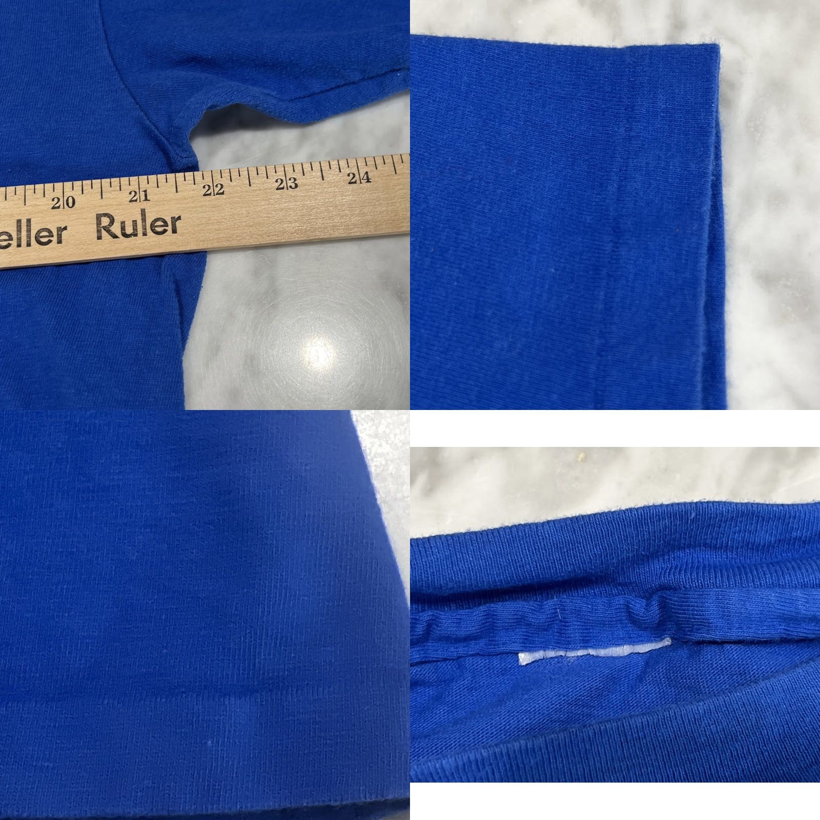 Vintage VINTAGE America’s Cup Challenge Shirt L Blue 1987 Newport Ca Short Sleeve Cotton Mens Size US L / EU 52-54 / 3 - 9 Thumbnail