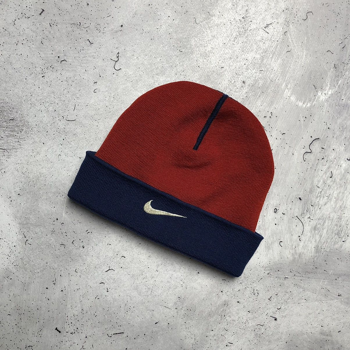 Nike × Vintage Vintage 90s Nike Reversible Hat Size ONE SIZE - 6 Thumbnail