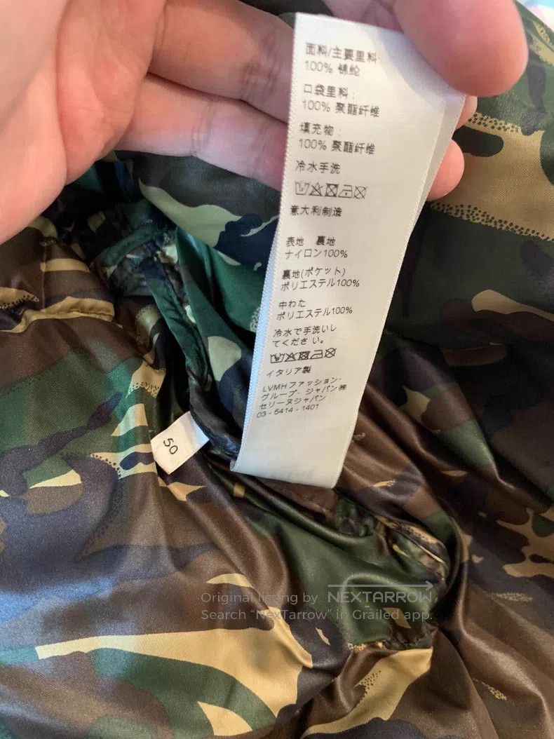 Celine Celine Camouflage Down Jacket Overcoat Size US M / EU 48-50 / 2 - 8 Thumbnail